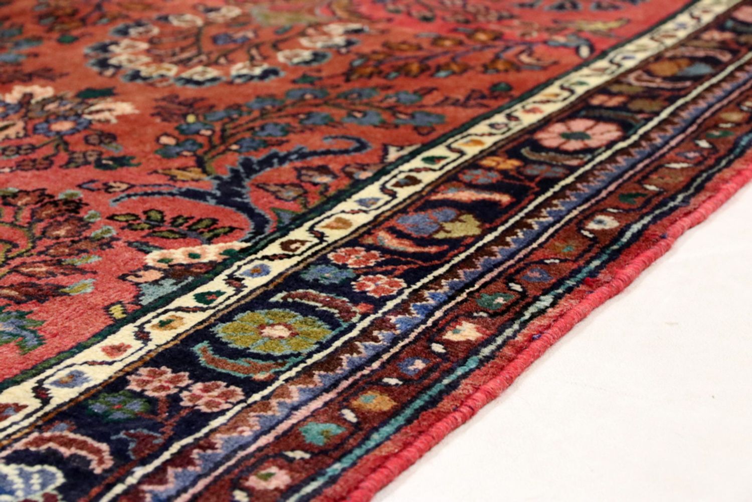 Alfombra de pasillo Alfombra persa - Clásica - 332 x 104 cm - rojo