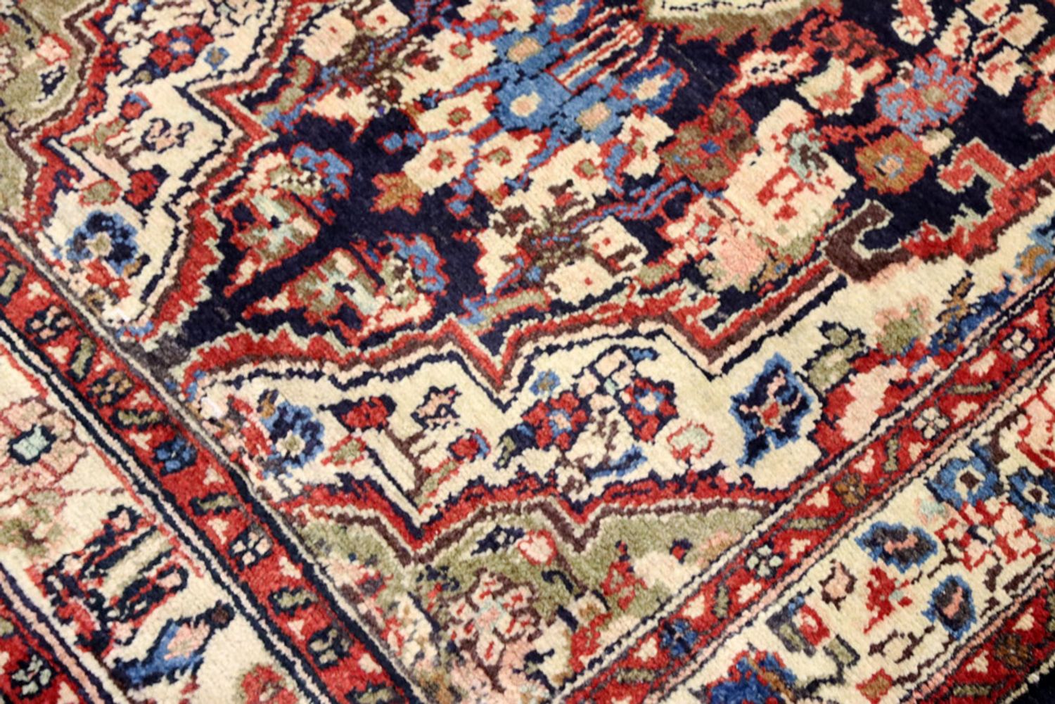 Alfombra de pasillo Alfombra persa - Nómada - 297 x 110 cm - beige oscuro