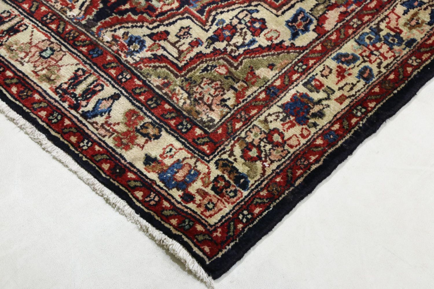 Alfombra de pasillo Alfombra persa - Nómada - 297 x 110 cm - beige oscuro