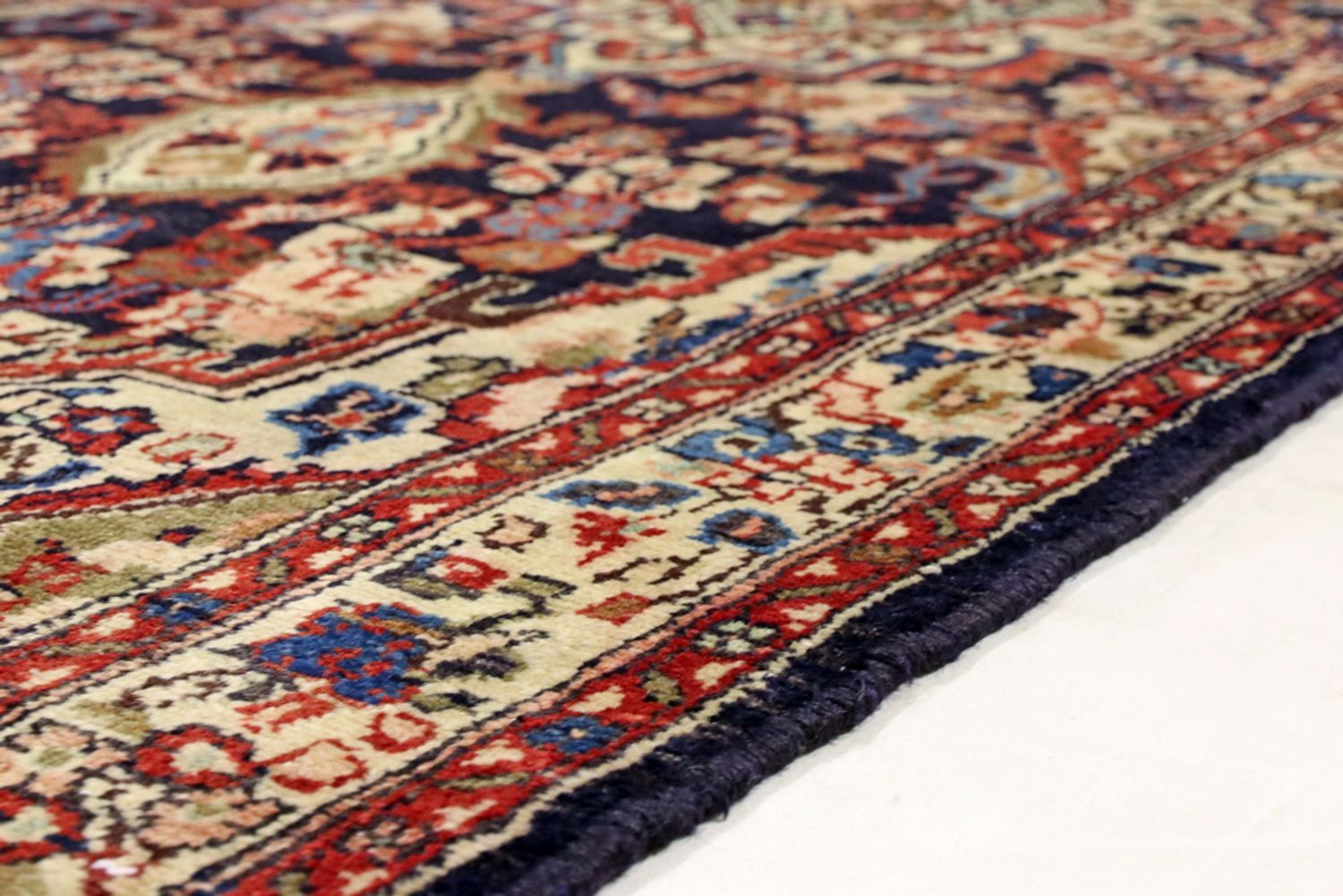 Alfombra de pasillo Alfombra persa - Nómada - 297 x 110 cm - beige oscuro