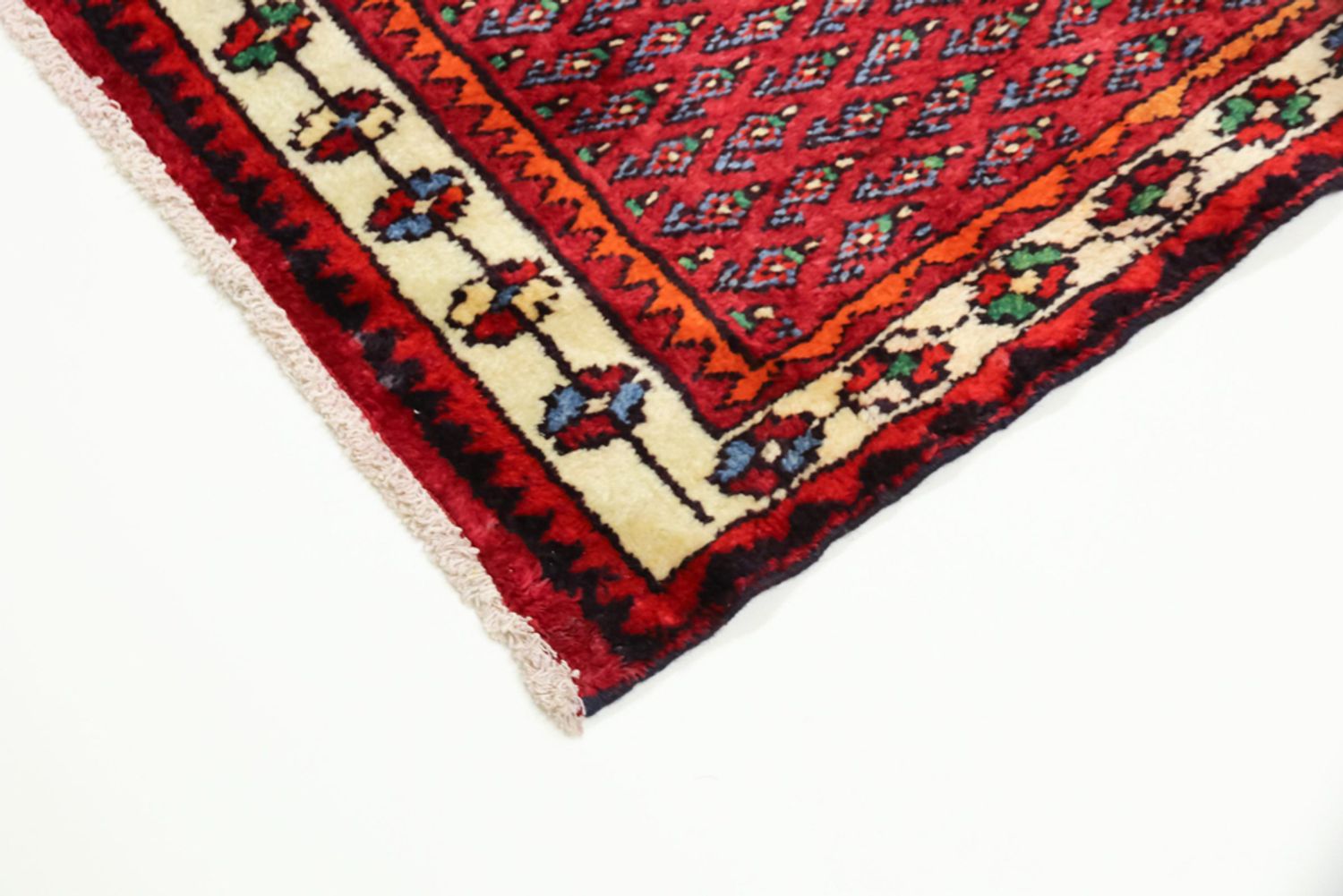 Alfombra de pasillo Alfombra persa - Nómada - 200 x 105 cm - rojo