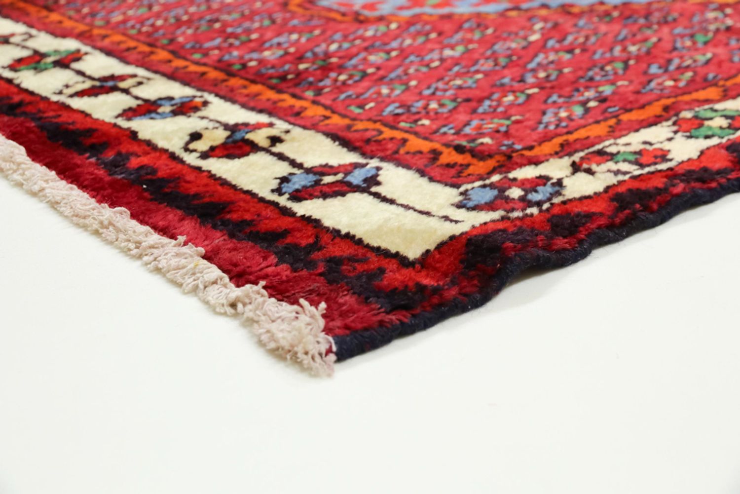 Alfombra de pasillo Alfombra persa - Nómada - 200 x 105 cm - rojo