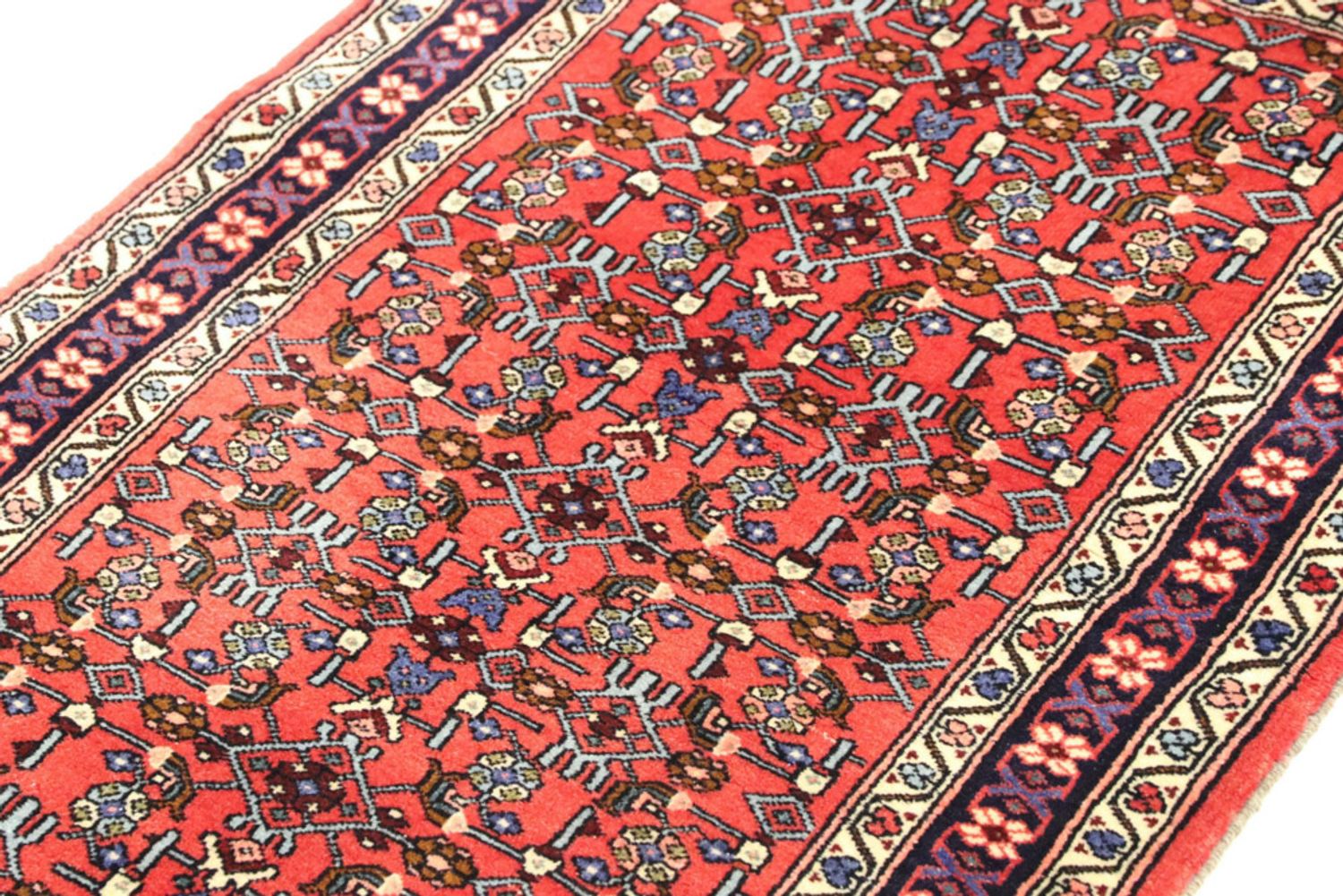 Alfombra persa - Nómada - 127 x 76 cm - rojo