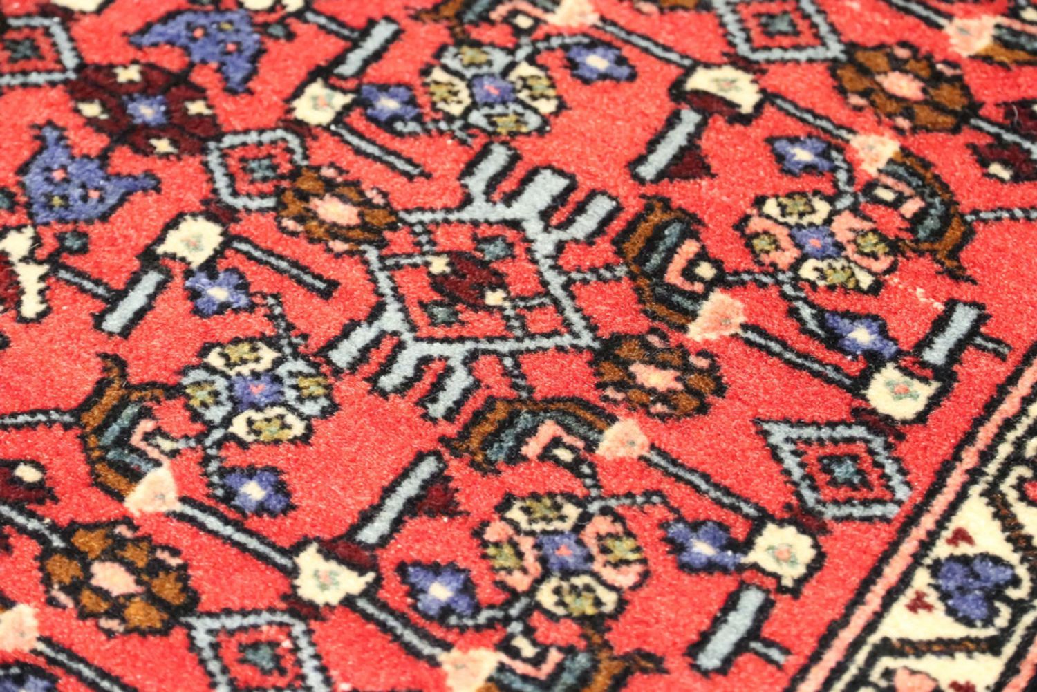 Alfombra persa - Nómada - 127 x 76 cm - rojo