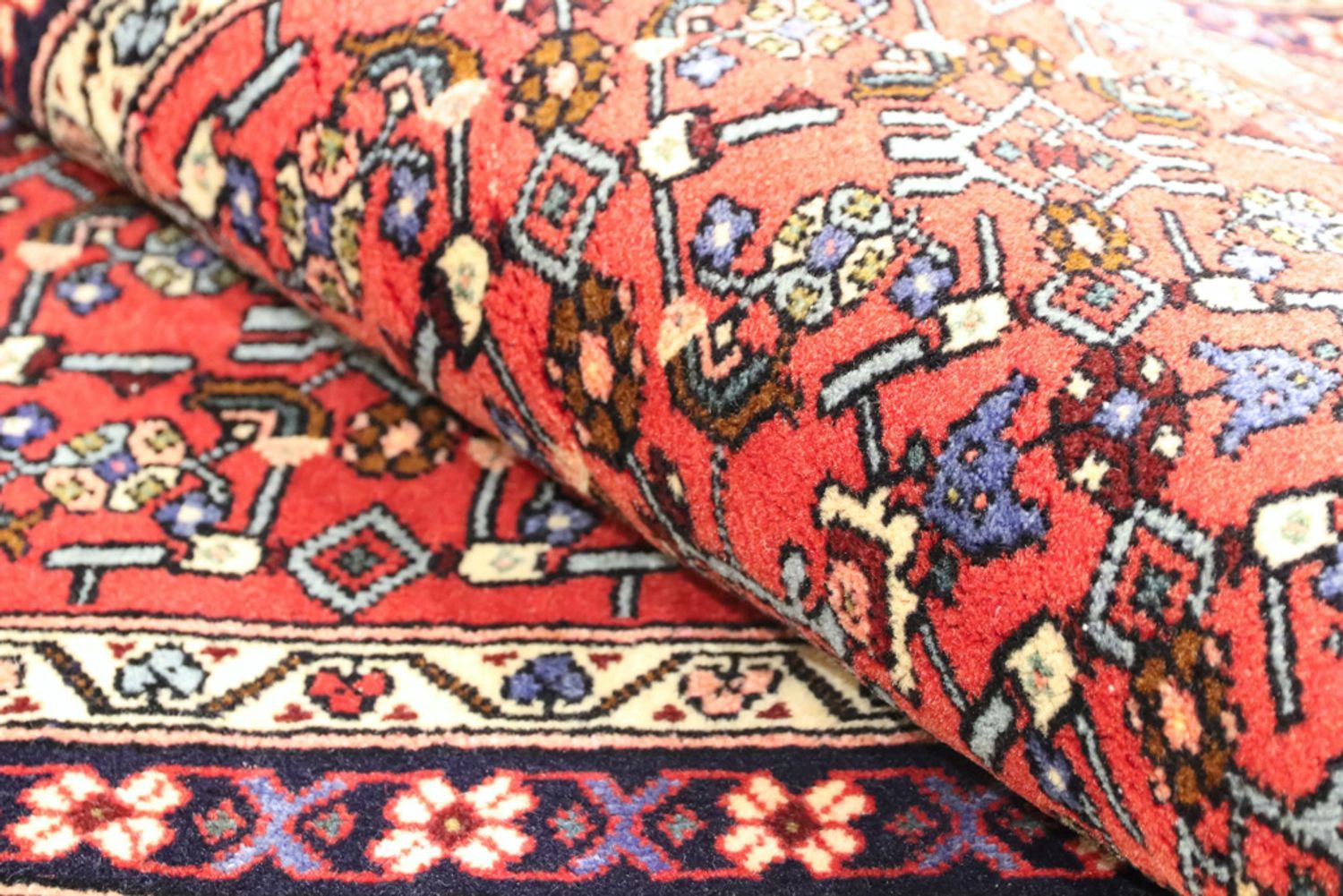 Alfombra persa - Nómada - 127 x 76 cm - rojo