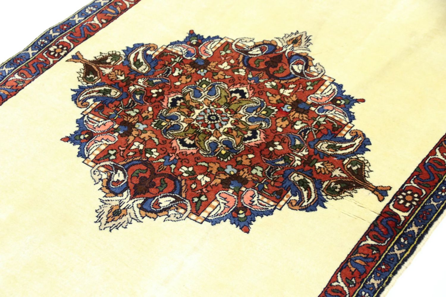 Alfombra persa - Tabriz - 150 x 103 cm - crema