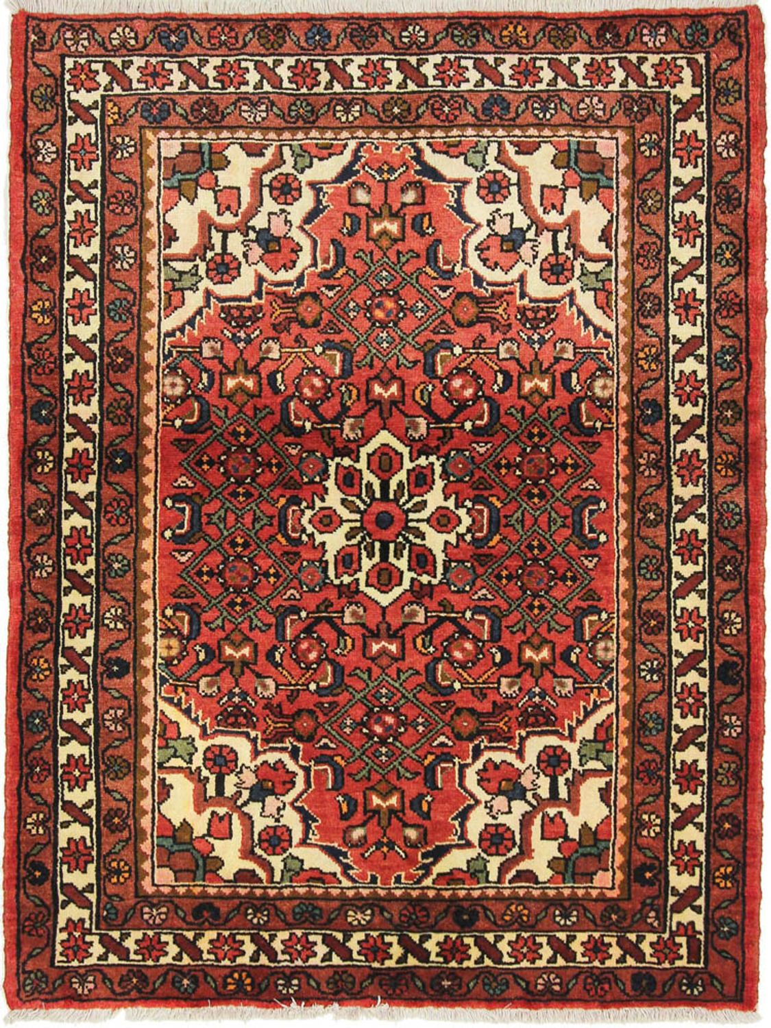 Persisk teppe - Nomadisk - 145 x 100 cm - rød