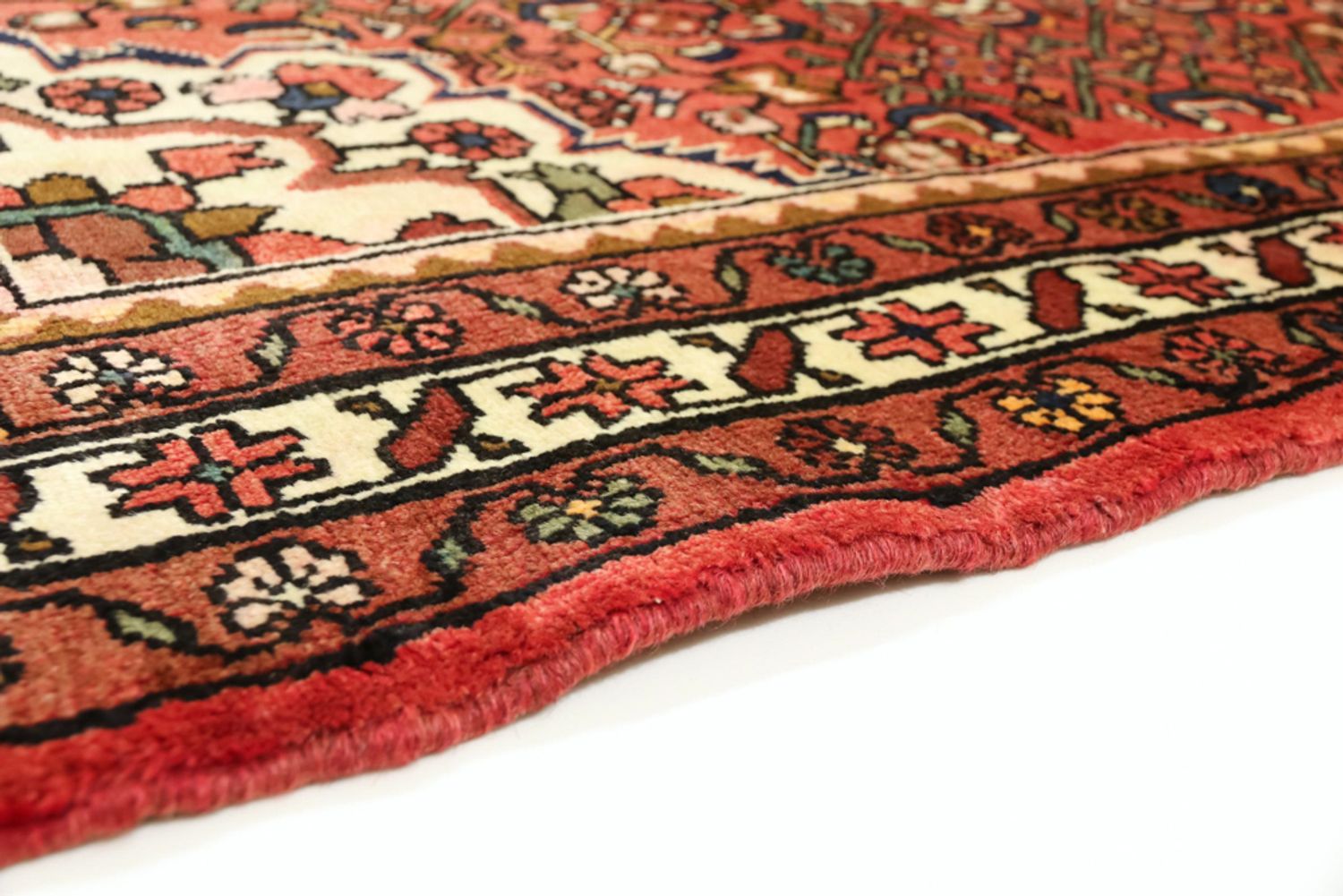 Persisk teppe - Nomadisk - 145 x 100 cm - rød