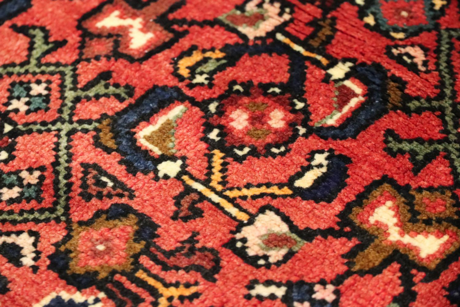 Persisk teppe - Nomadisk - 145 x 100 cm - rød