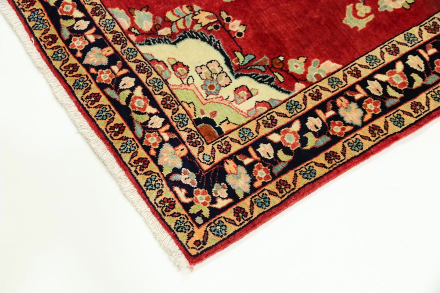 Alfombra persa - Clásica - 161 x 110 cm - rojo