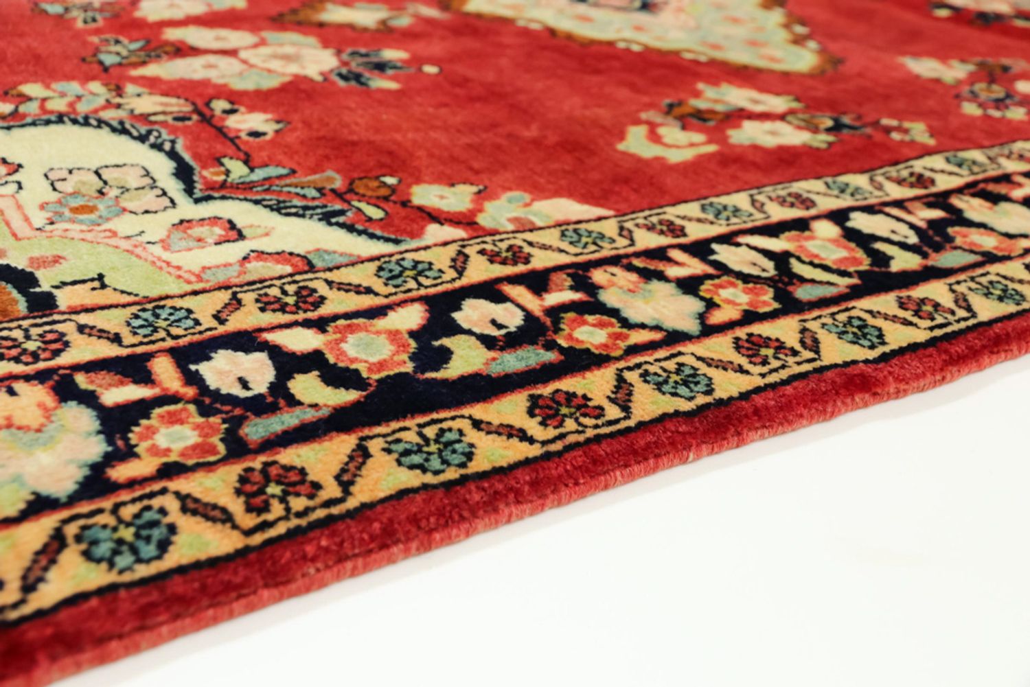 Alfombra persa - Clásica - 161 x 110 cm - rojo