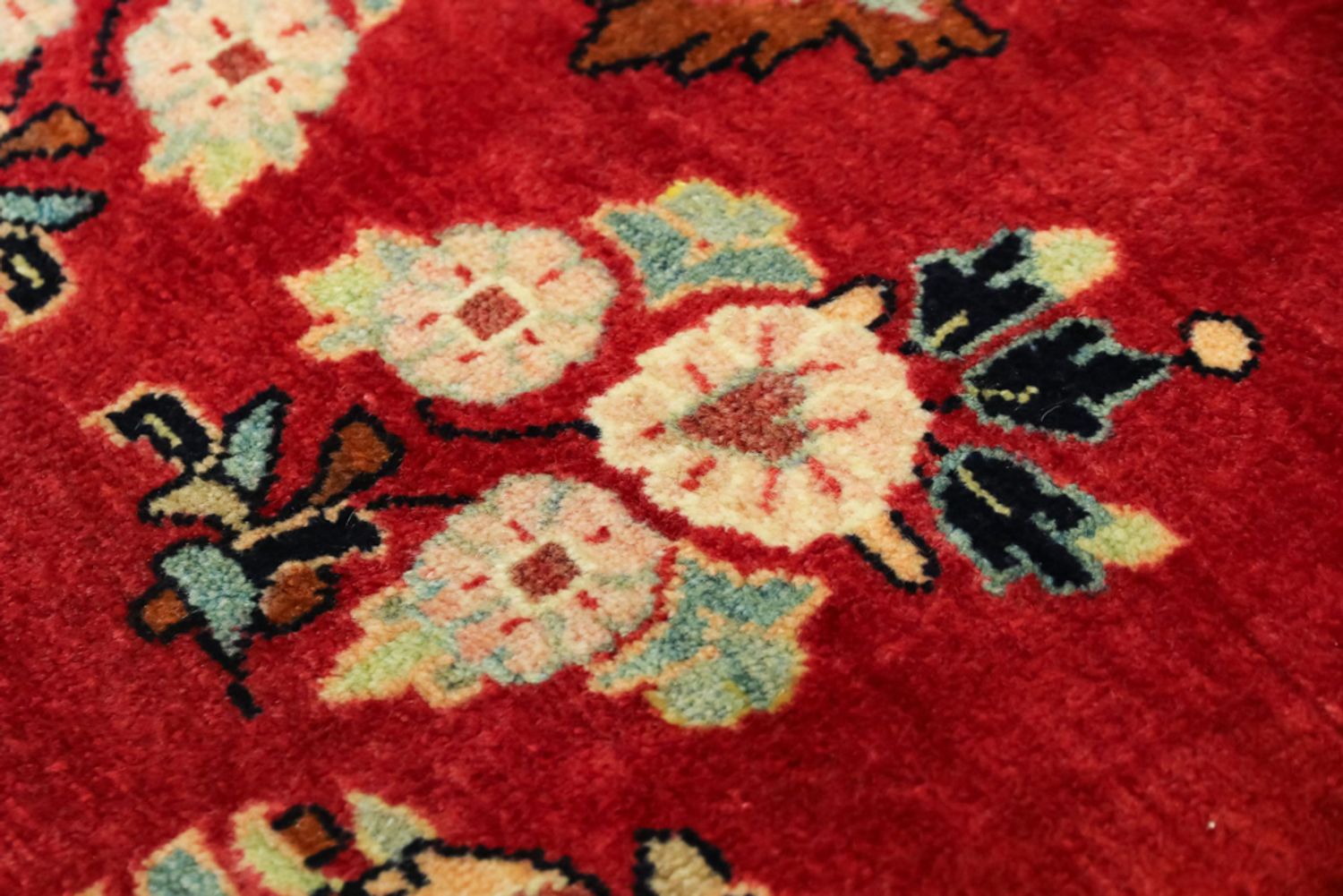 Alfombra persa - Clásica - 161 x 110 cm - rojo