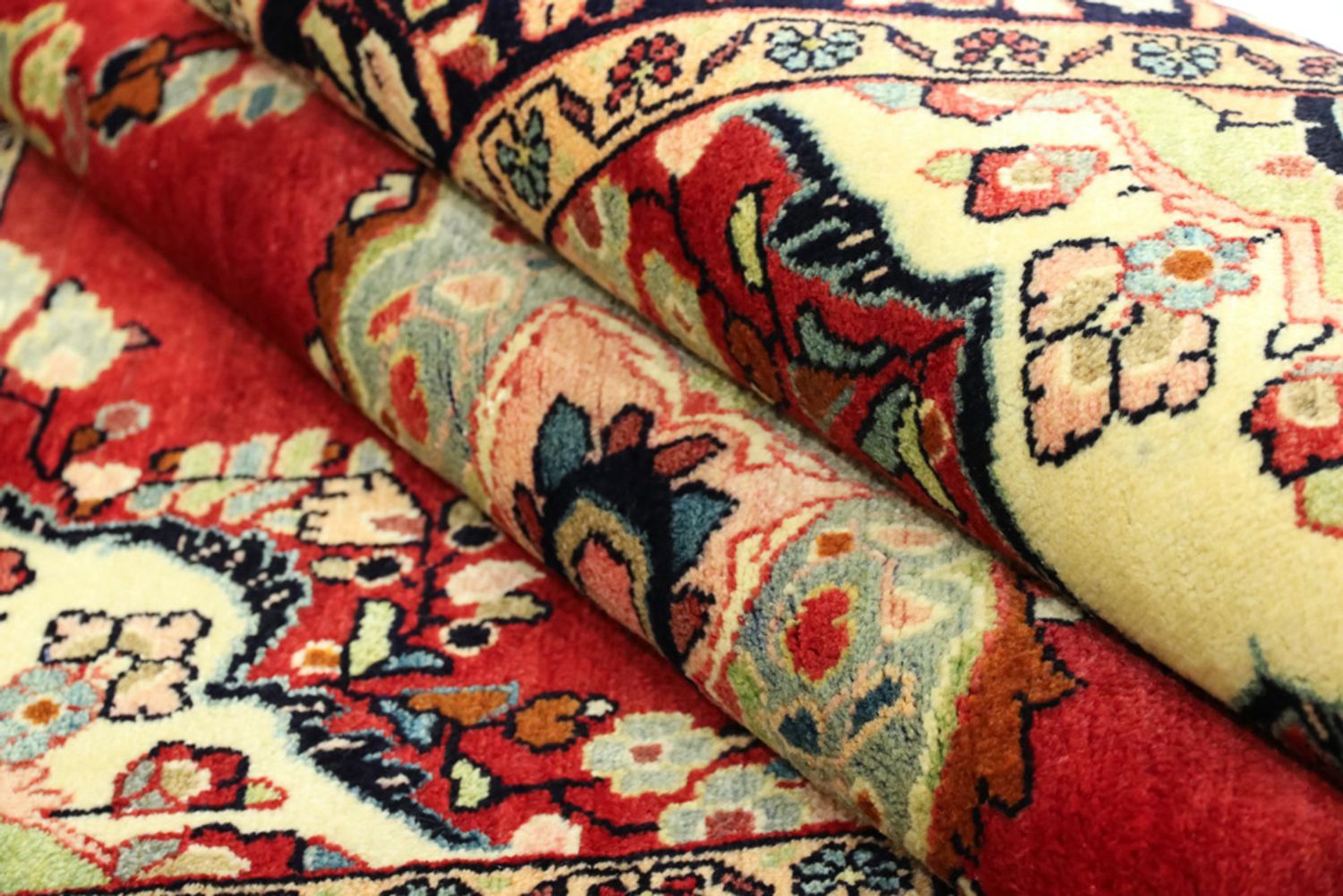 Alfombra persa - Clásica - 161 x 110 cm - rojo