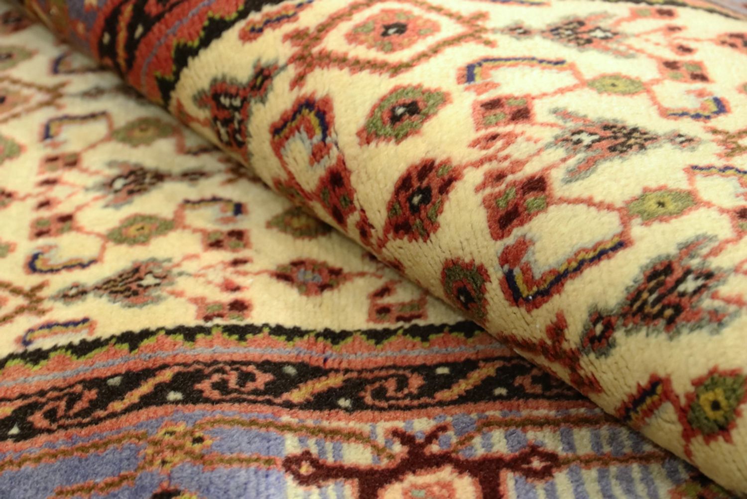 Alfombra de pasillo Alfombra persa - Nómada - 200 x 80 cm - arena