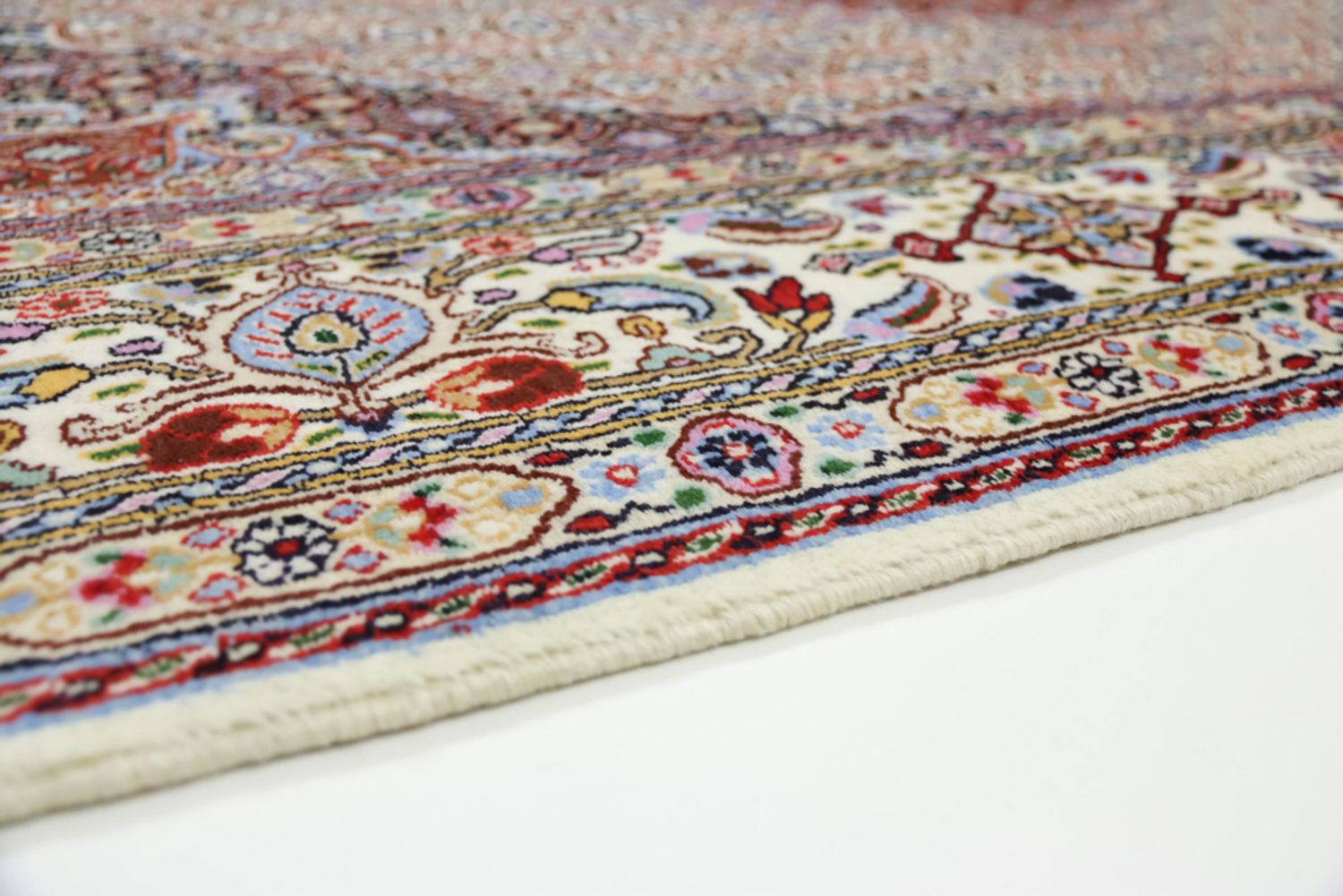 Persisk teppe - klassisk - 202 x 146 cm - sand