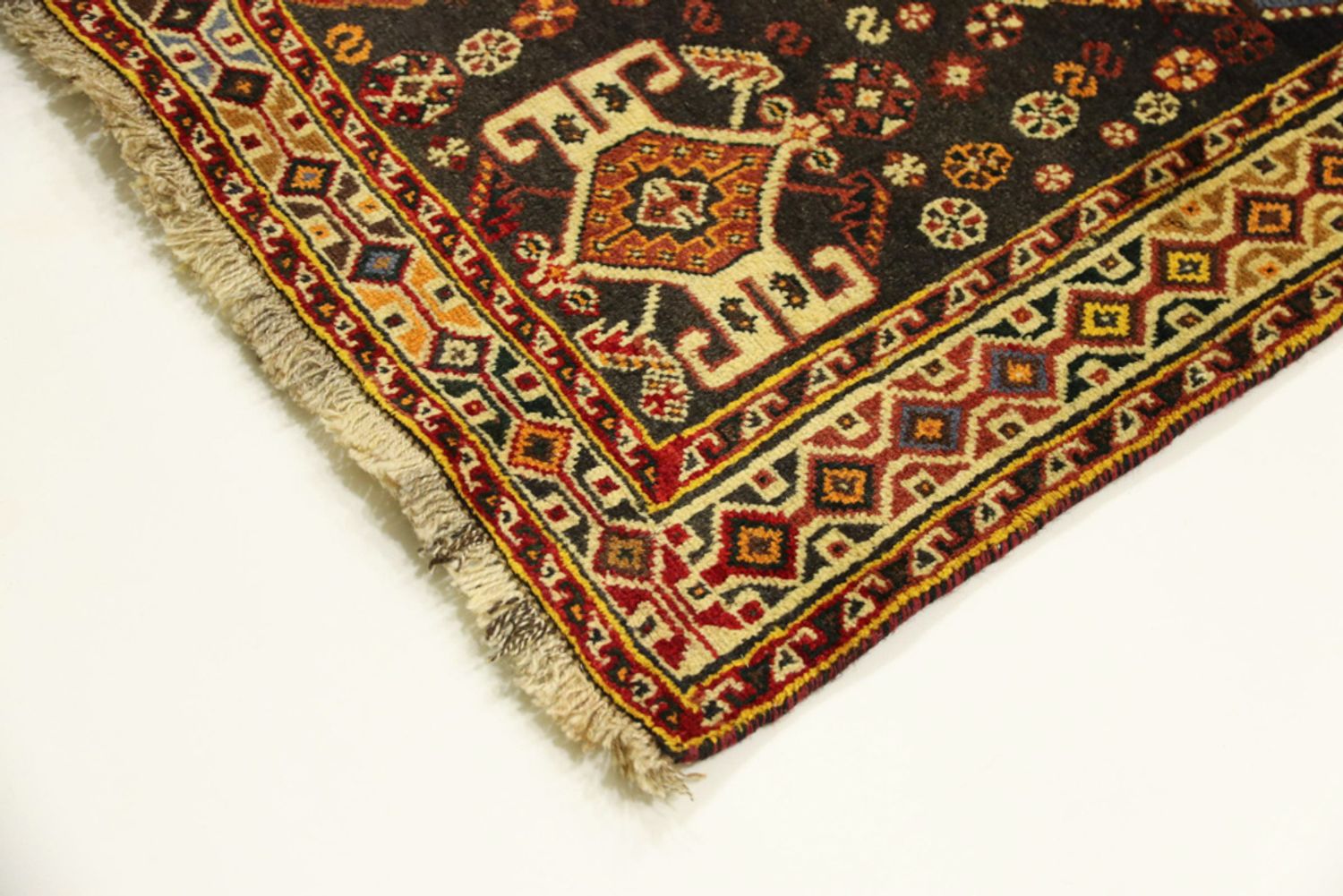 Alfombra de pasillo Alfombra persa - Nómada - 306 x 106 cm - rojo