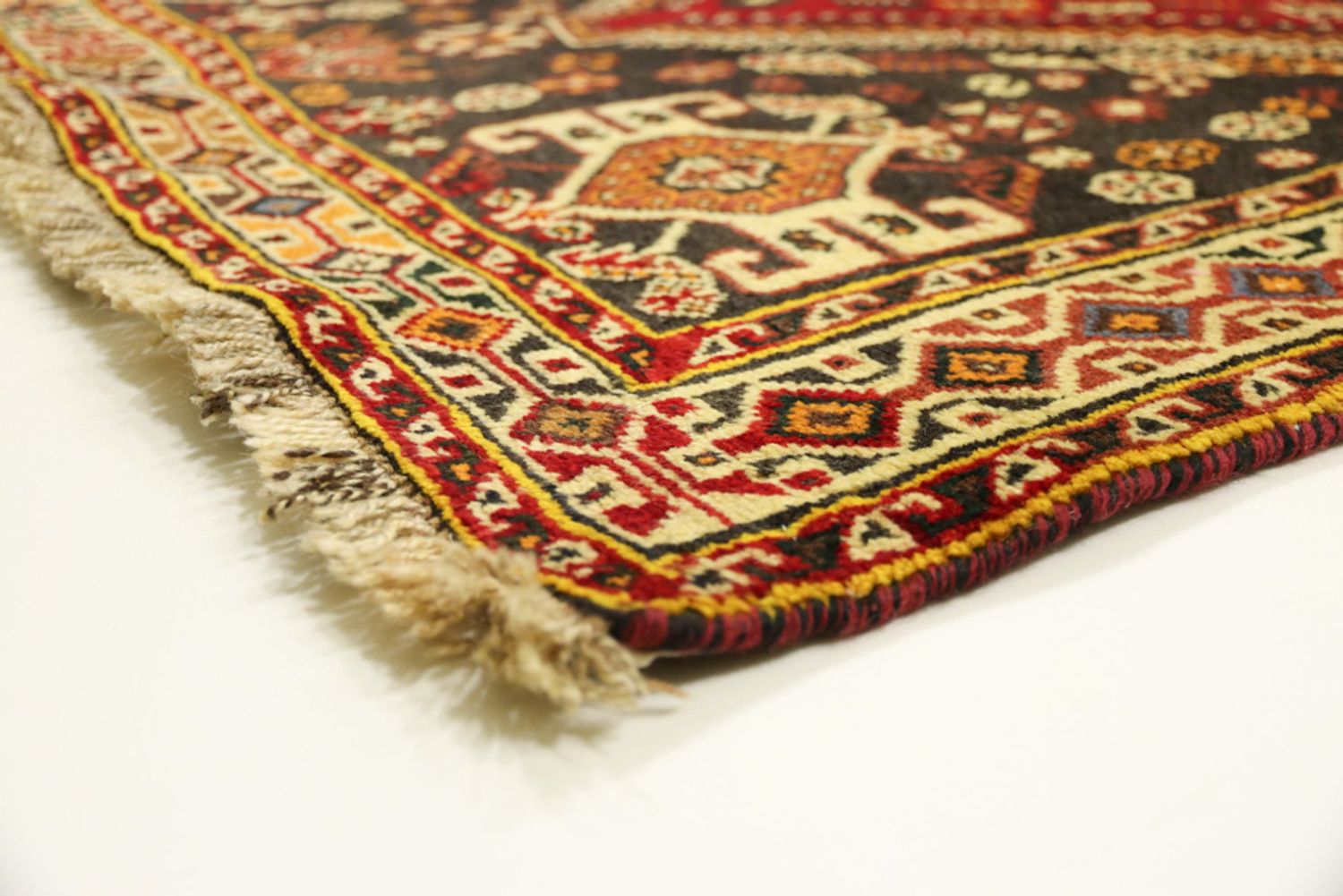 Alfombra de pasillo Alfombra persa - Nómada - 306 x 106 cm - rojo