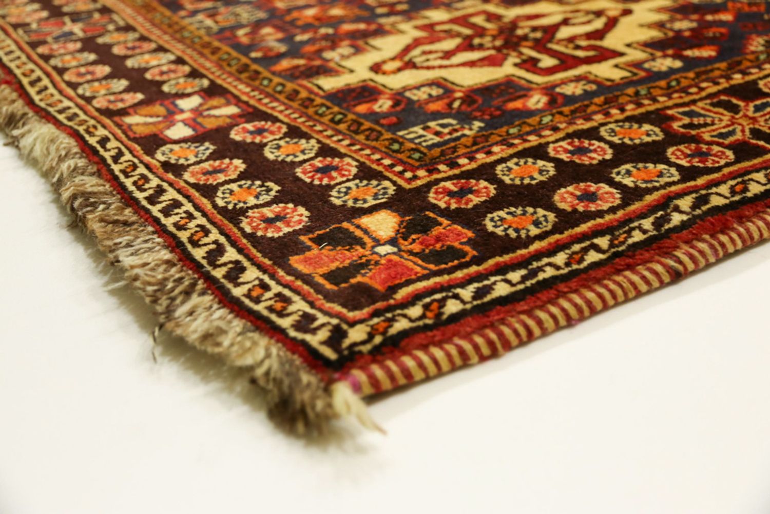 Persisk teppe - Nomadisk - 256 x 156 cm - rød