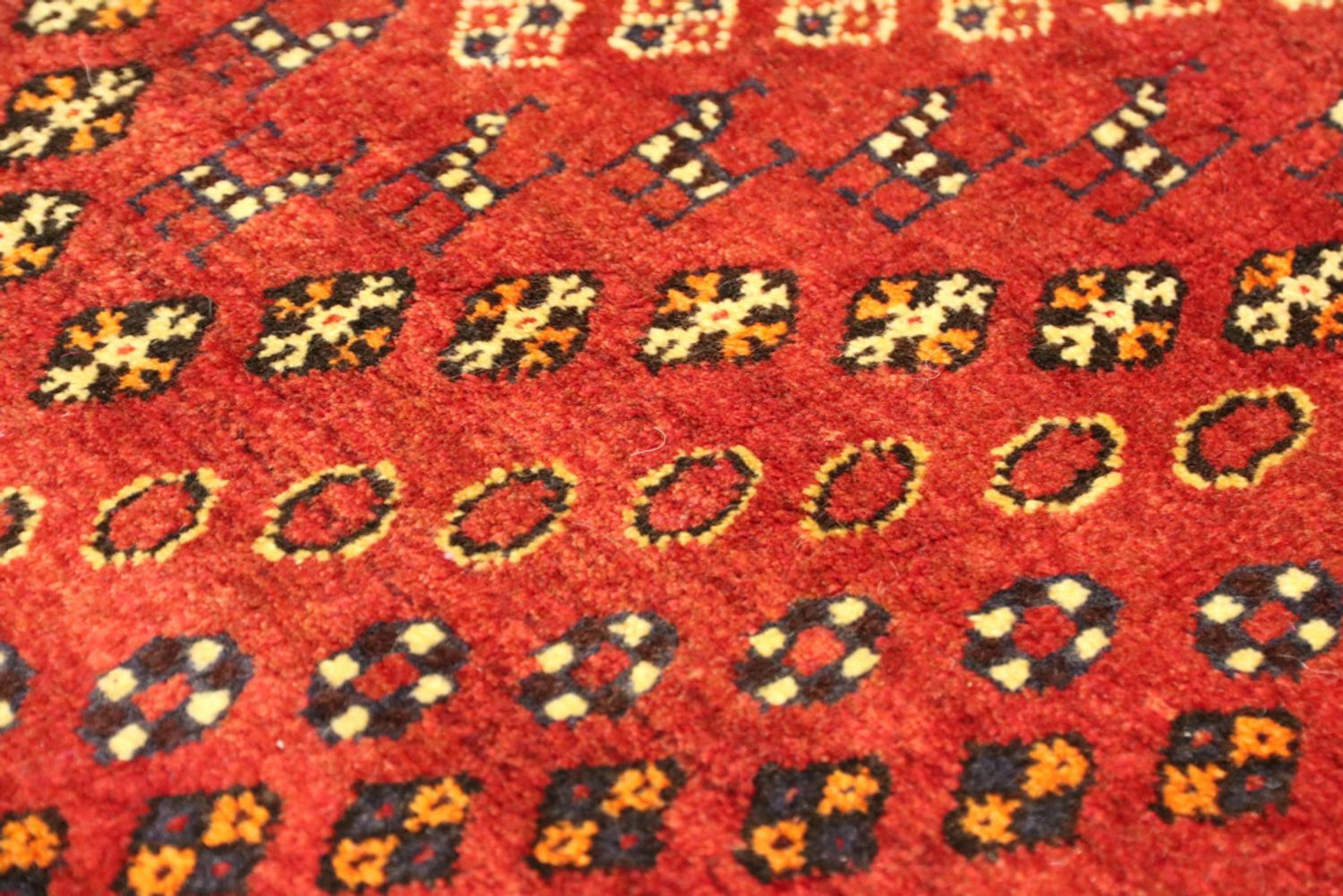 Persisk teppe - Nomadisk - 256 x 156 cm - rød