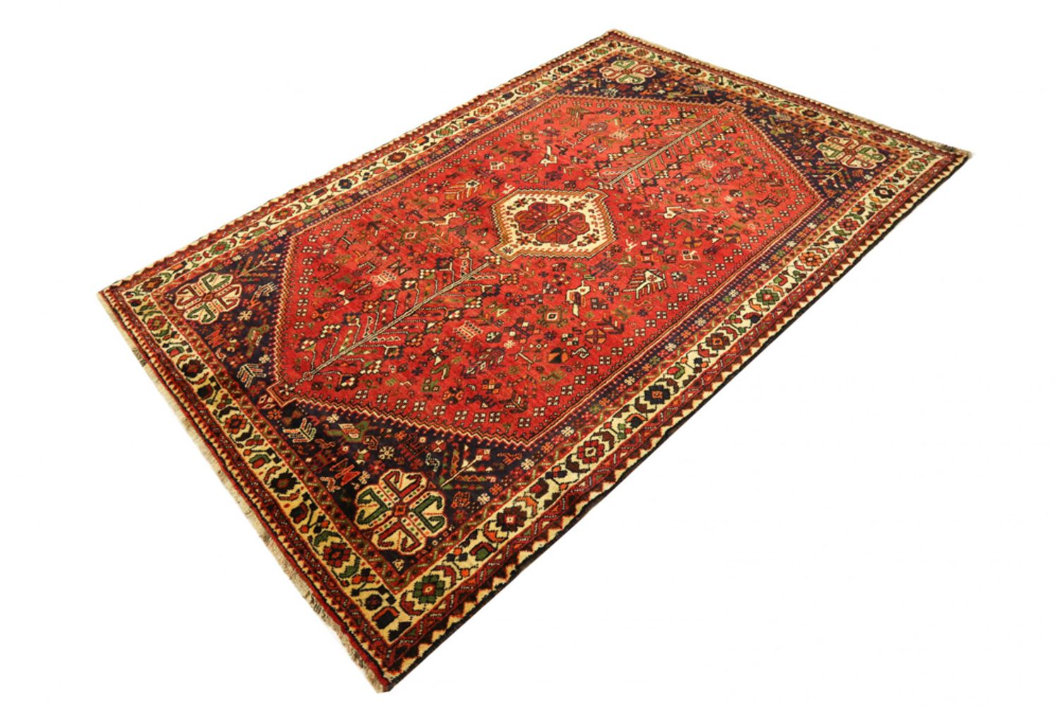 Alfombra persa - Nómada - 308 x 212 cm - rojo