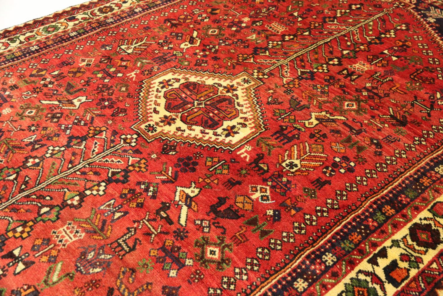 Alfombra persa - Nómada - 308 x 212 cm - rojo