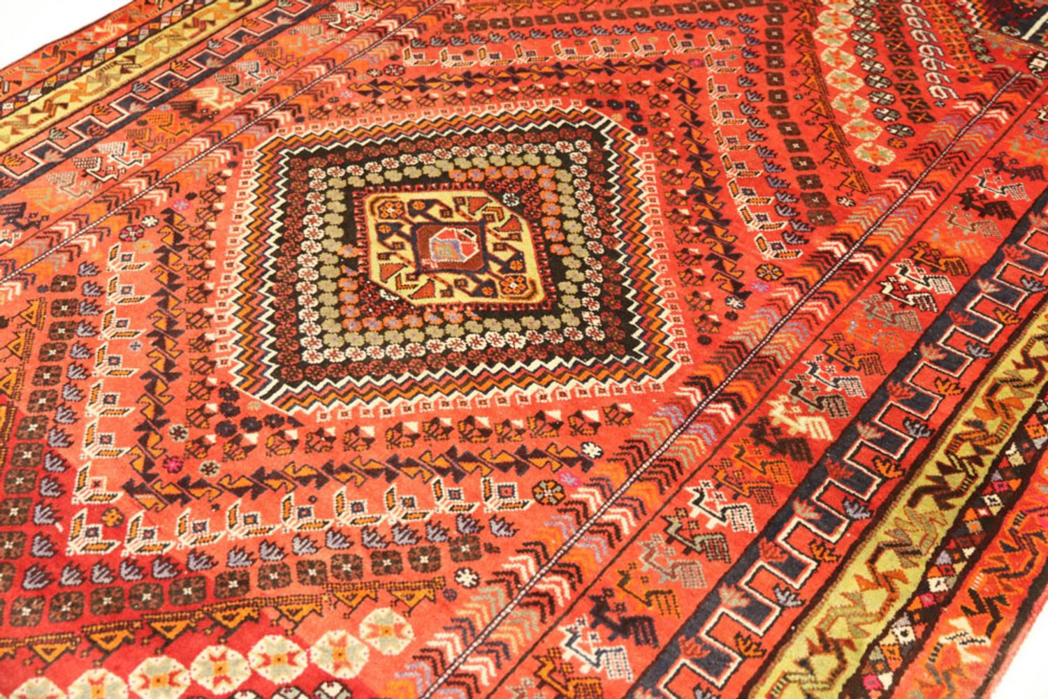 Alfombra persa - Nómada - 287 x 170 cm - rojo