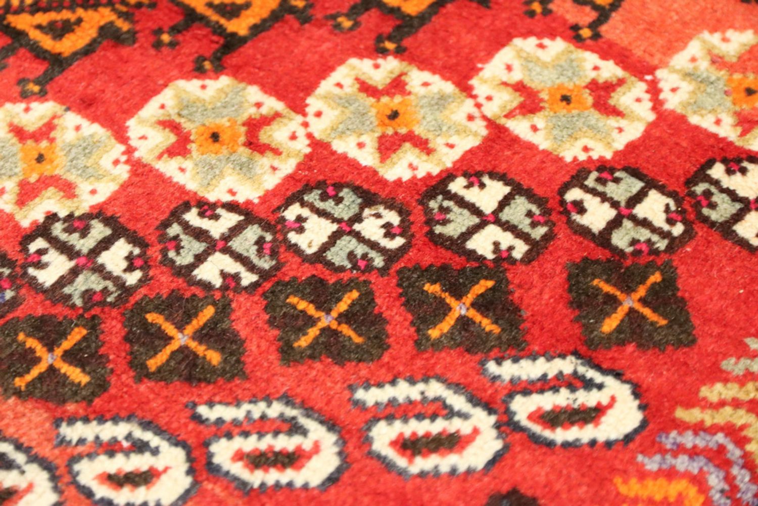 Alfombra persa - Nómada - 287 x 170 cm - rojo