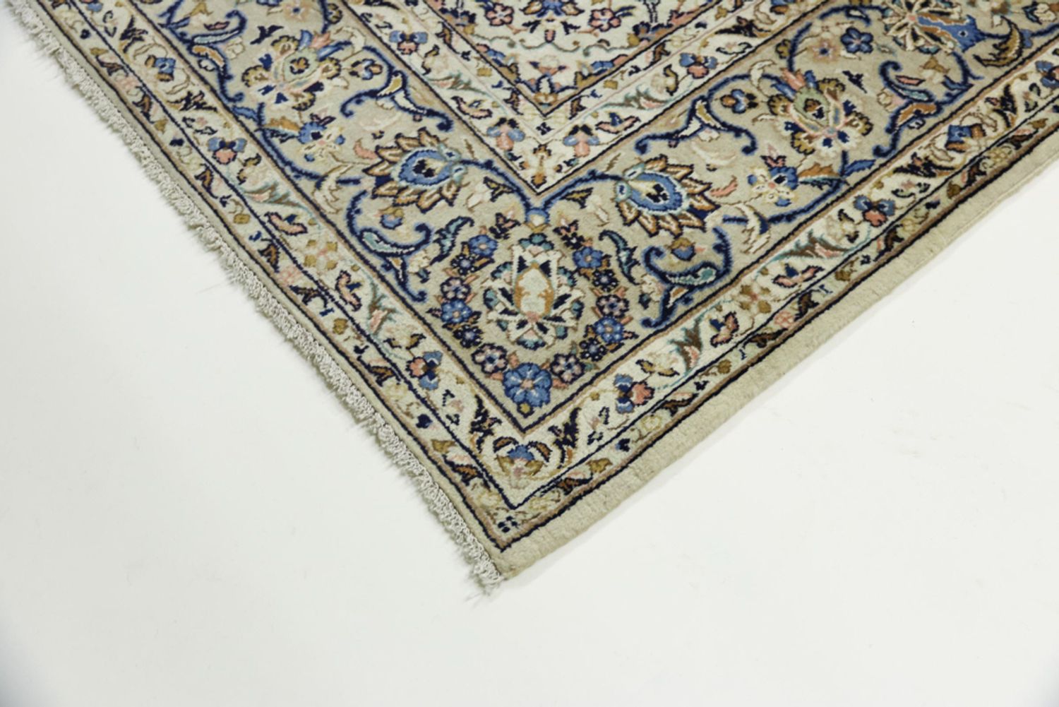 Alfombra Persa - Nain - Real - 302 x 203 cm - crema