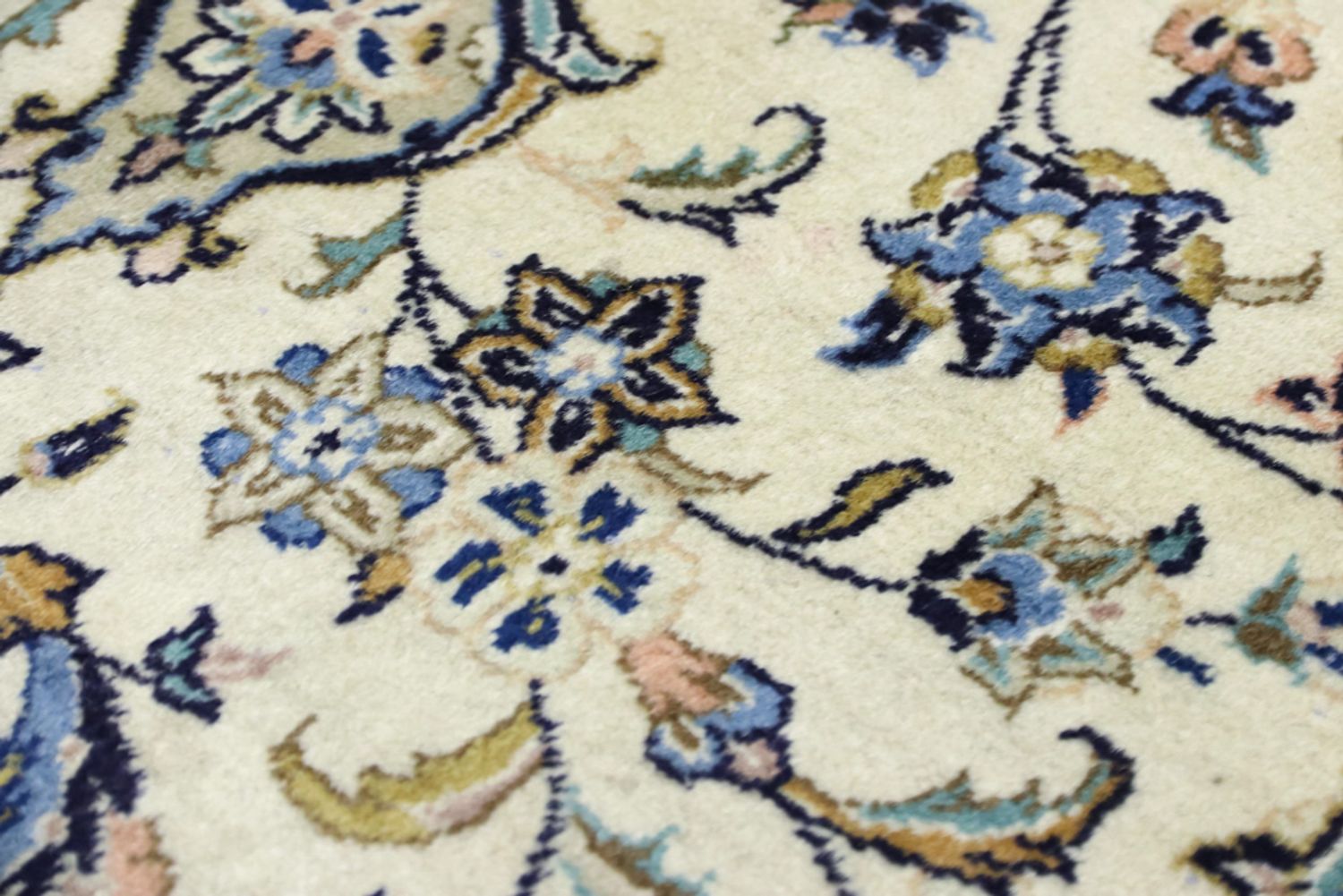 Alfombra Persa - Nain - Real - 302 x 203 cm - crema