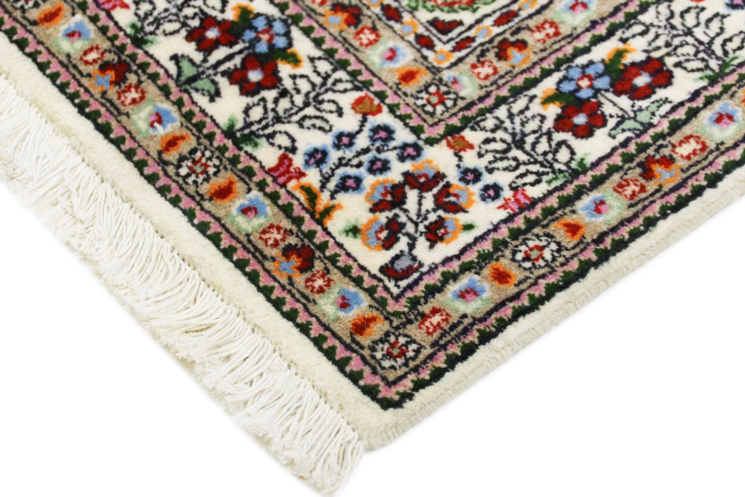 Runner Perský koberec - Klasický - 296 x 77 cm - tmavě béžová