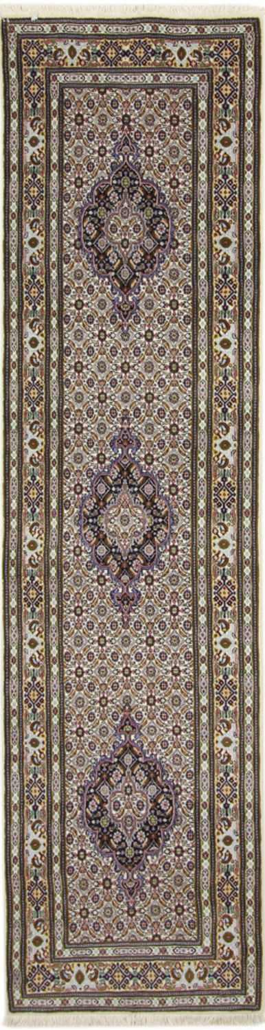 Alfombra de pasillo Alfombra persa - Clásica - 285 x 75 cm - beige oscuro