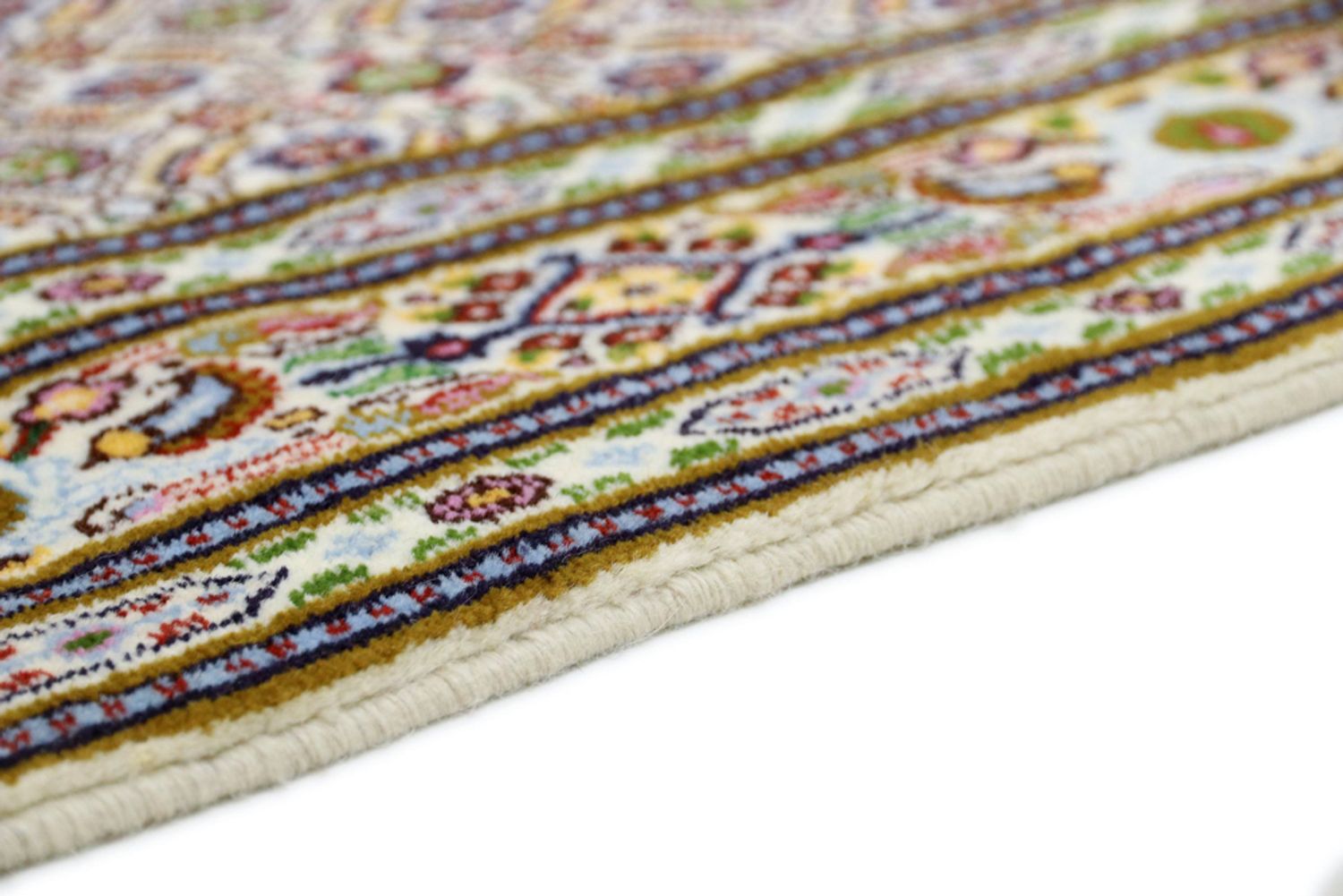 Alfombra de pasillo Alfombra persa - Clásica - 285 x 75 cm - beige oscuro