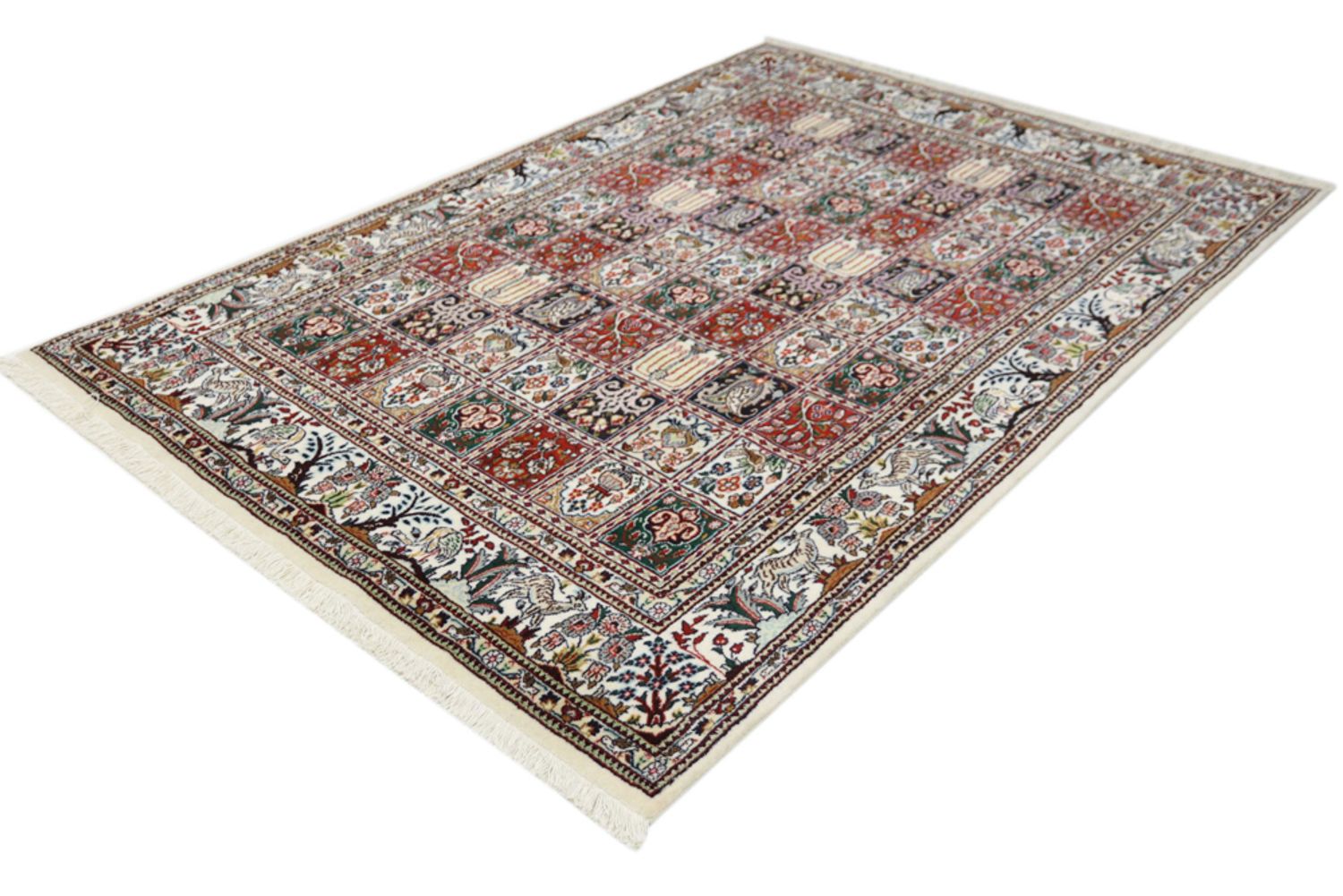 Alfombra persa - Clásica - 205 x 146 cm - beige oscuro