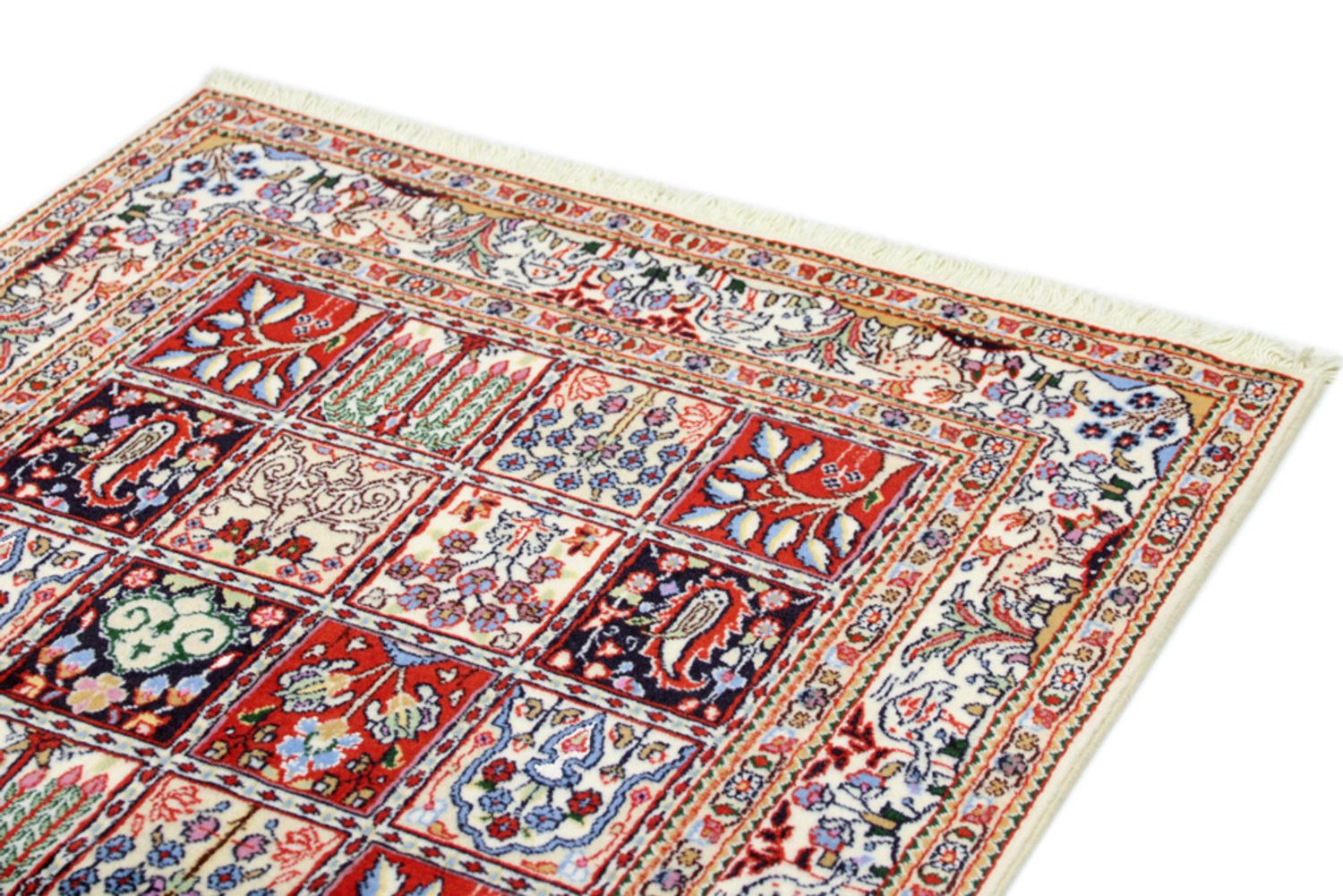 Alfombra persa - Clásica - 150 x 97 cm - beige oscuro