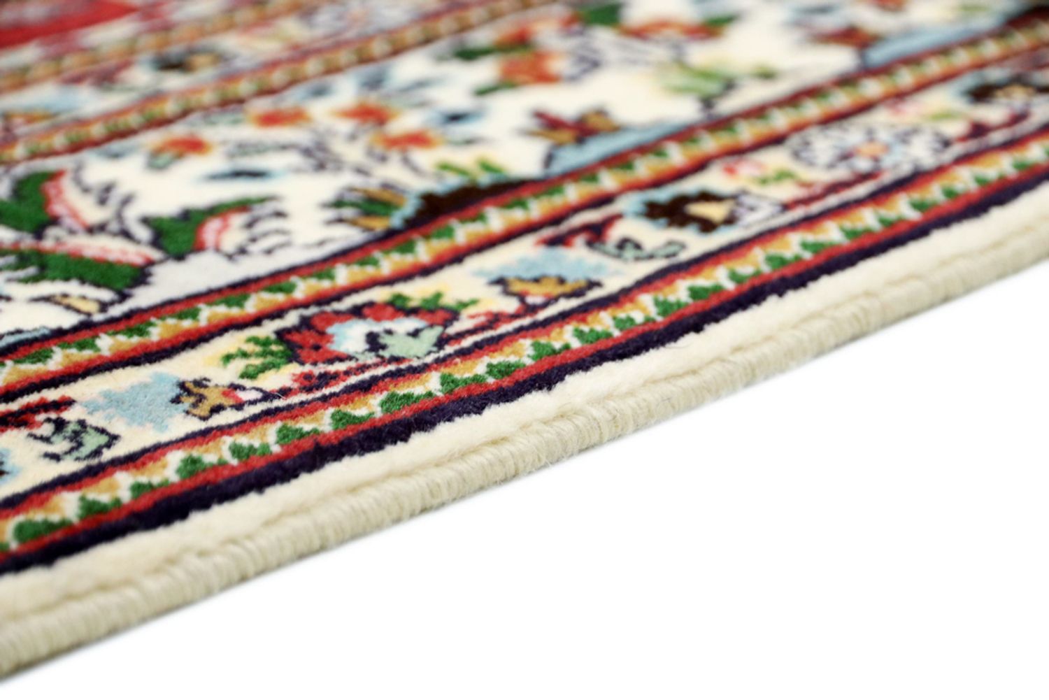 Persisk teppe - klassisk - 146 x 100 cm - mørk beige