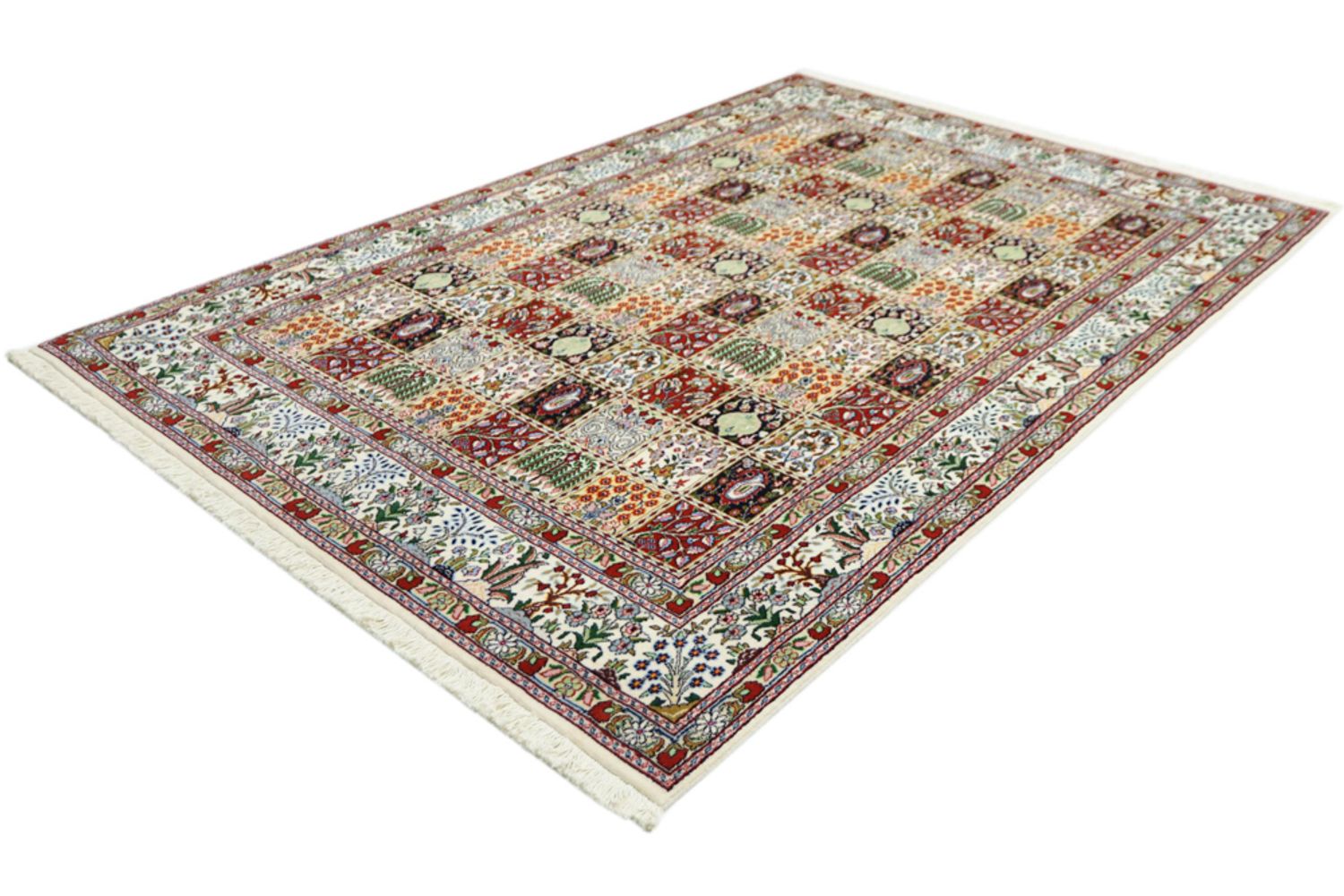Alfombra persa - Clásica - 238 x 163 cm - beige oscuro