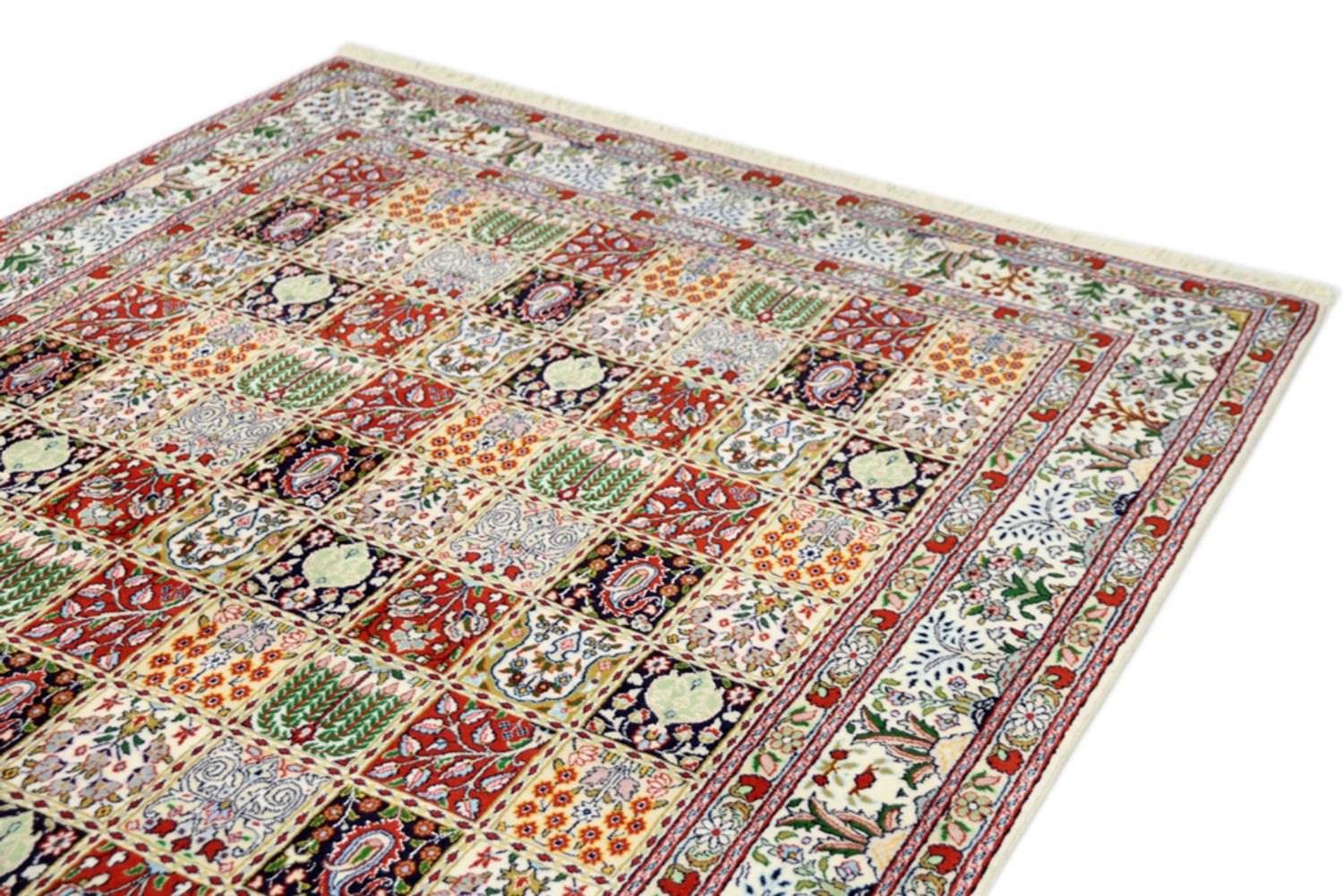 Alfombra persa - Clásica - 238 x 163 cm - beige oscuro