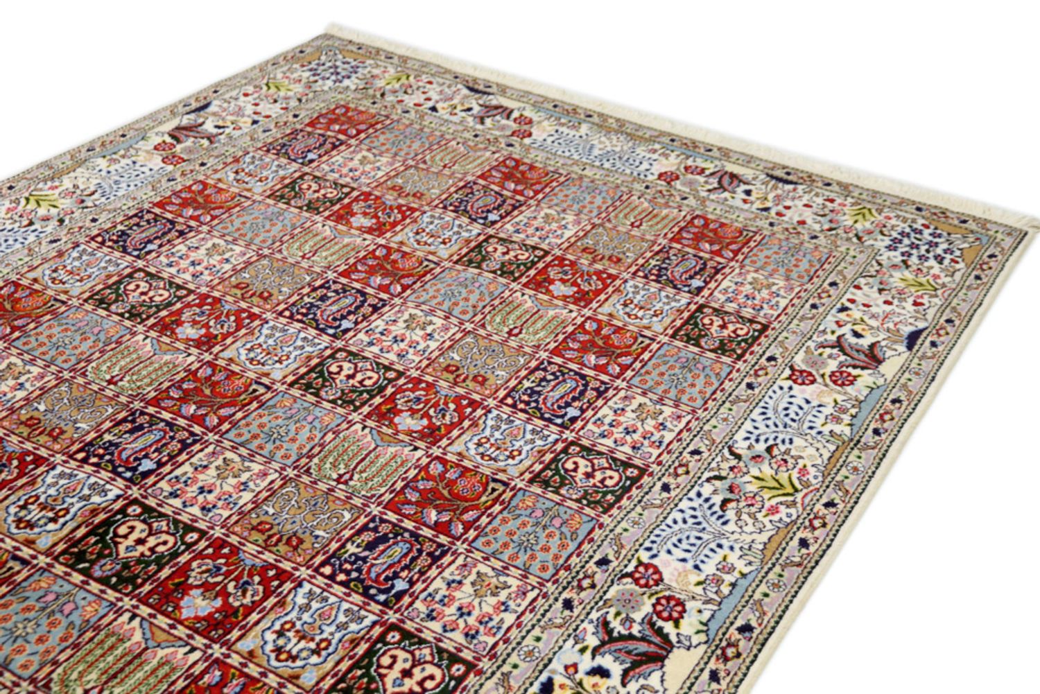 Alfombra persa - Clásica - 238 x 166 cm - beige oscuro