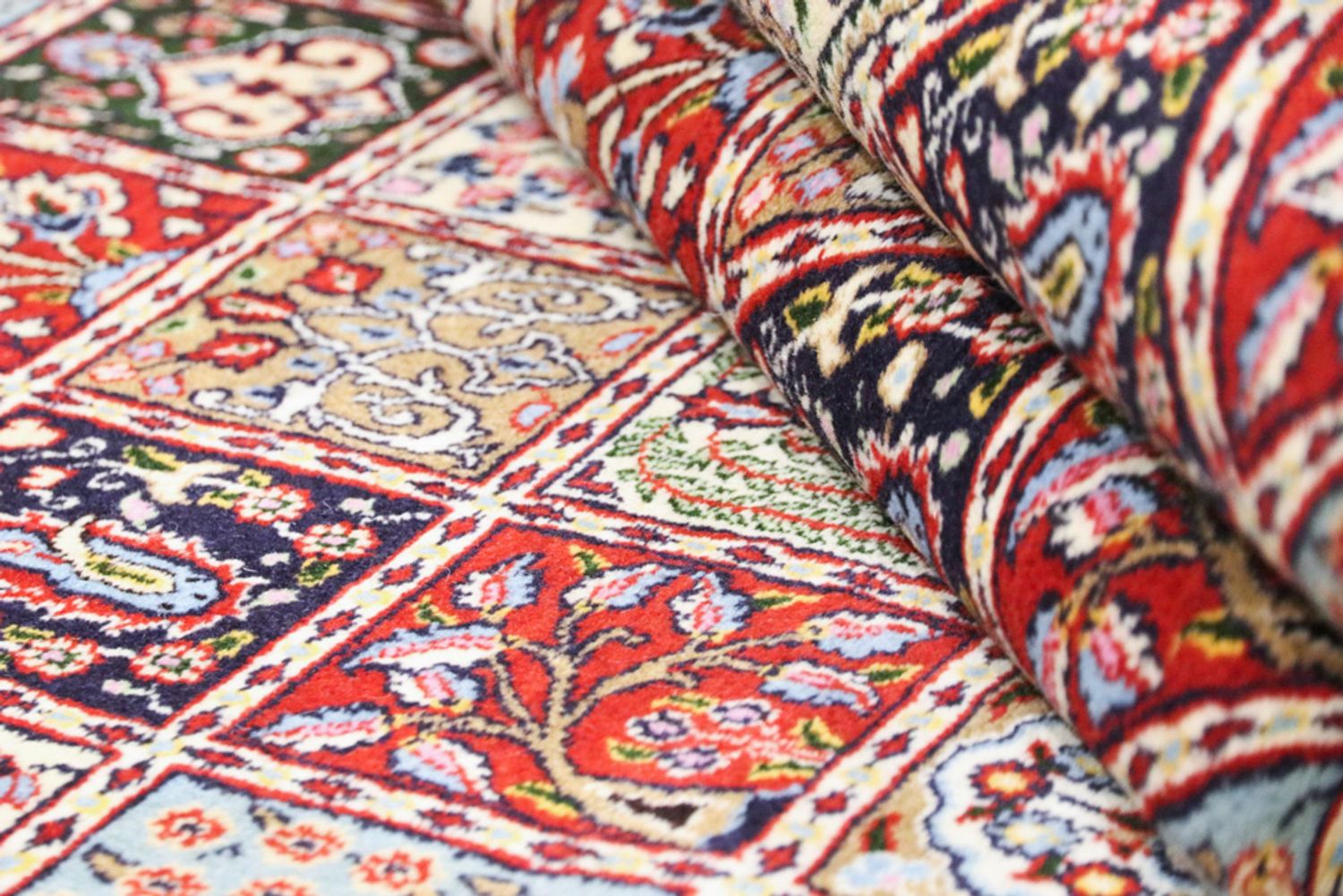 Alfombra persa - Clásica - 238 x 166 cm - beige oscuro