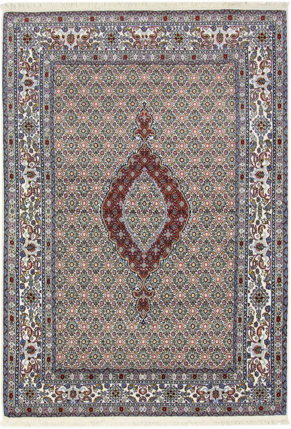 Alfombra persa - Clásica - 230 x 161 cm - beige oscuro