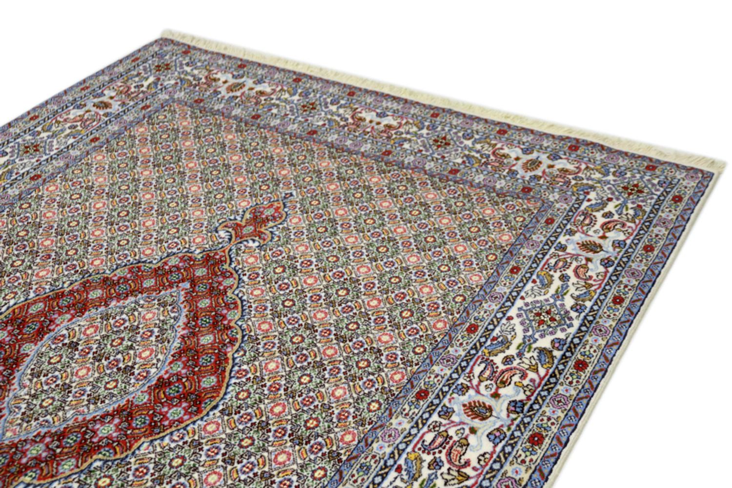 Alfombra persa - Clásica - 230 x 161 cm - beige oscuro