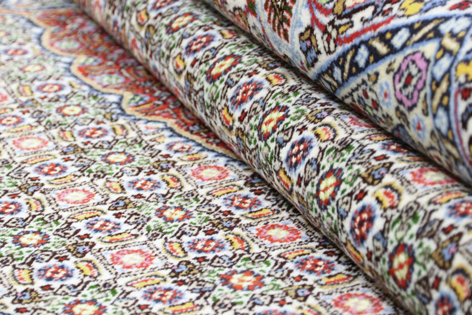 Alfombra persa - Clásica - 230 x 161 cm - beige oscuro