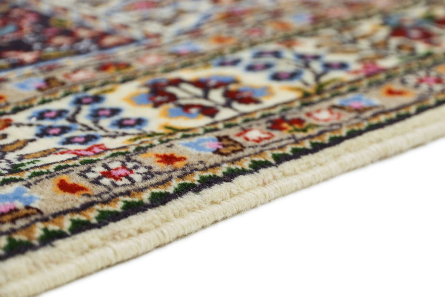 Persisk teppe - klassisk - 149 x 95 cm - flerfarget