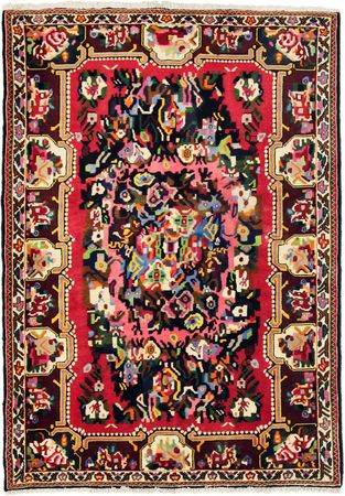 Alfombra persa - Nómada - 195 x 125 cm - multicolor