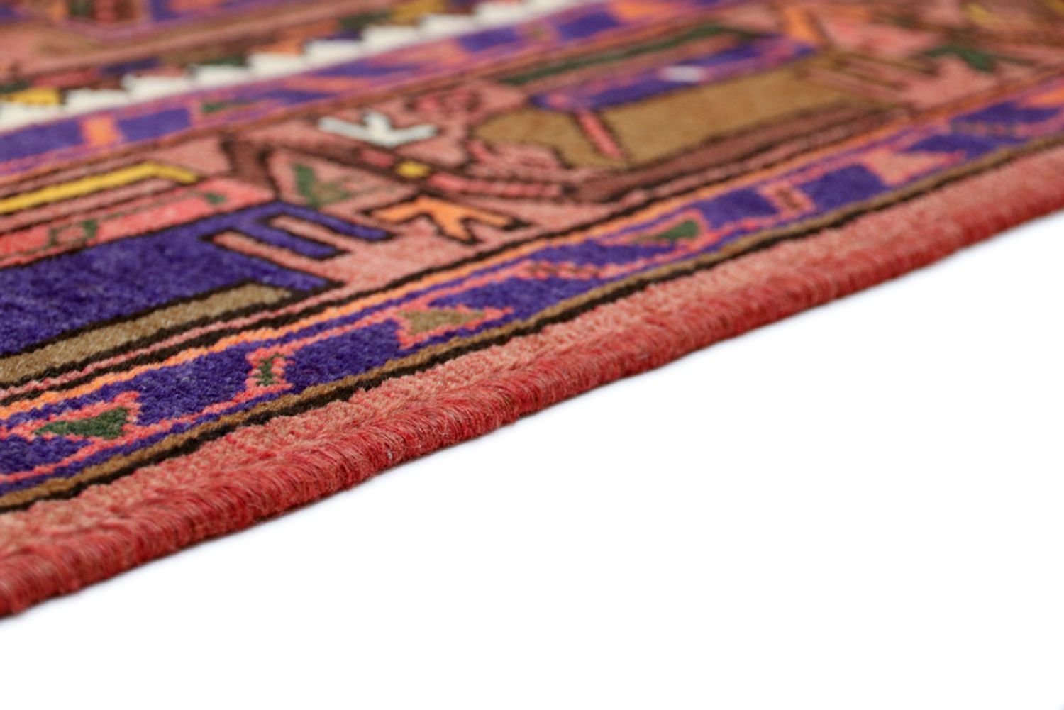 Alfombra persa - Nómada - 215 x 130 cm - óxido