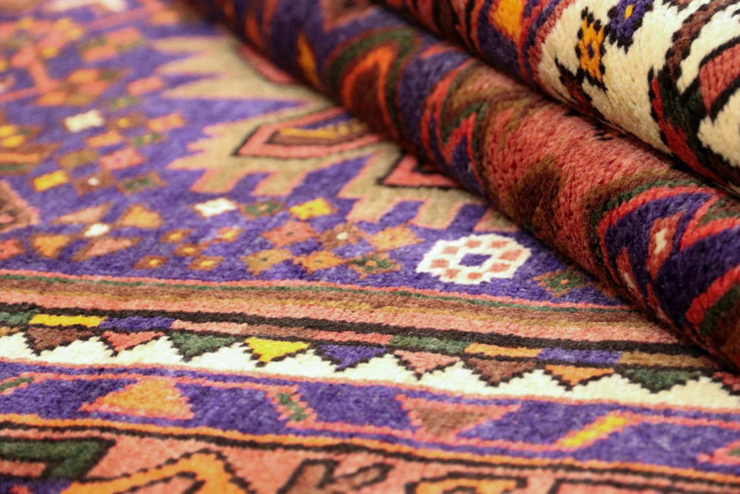 Alfombra persa - Nómada - 215 x 130 cm - óxido