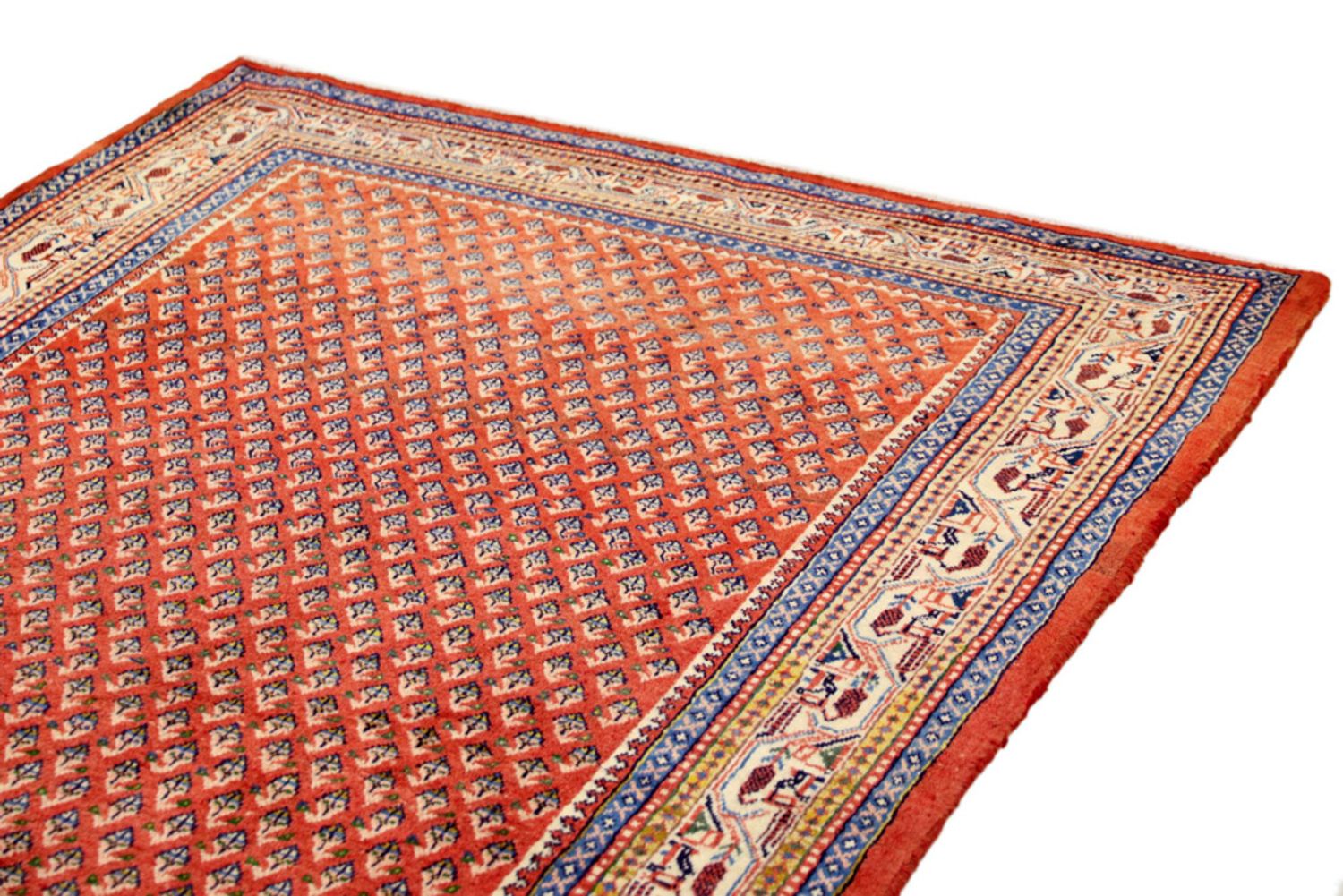 Perský koberec - Mir - 215 x 133 cm - rezavá