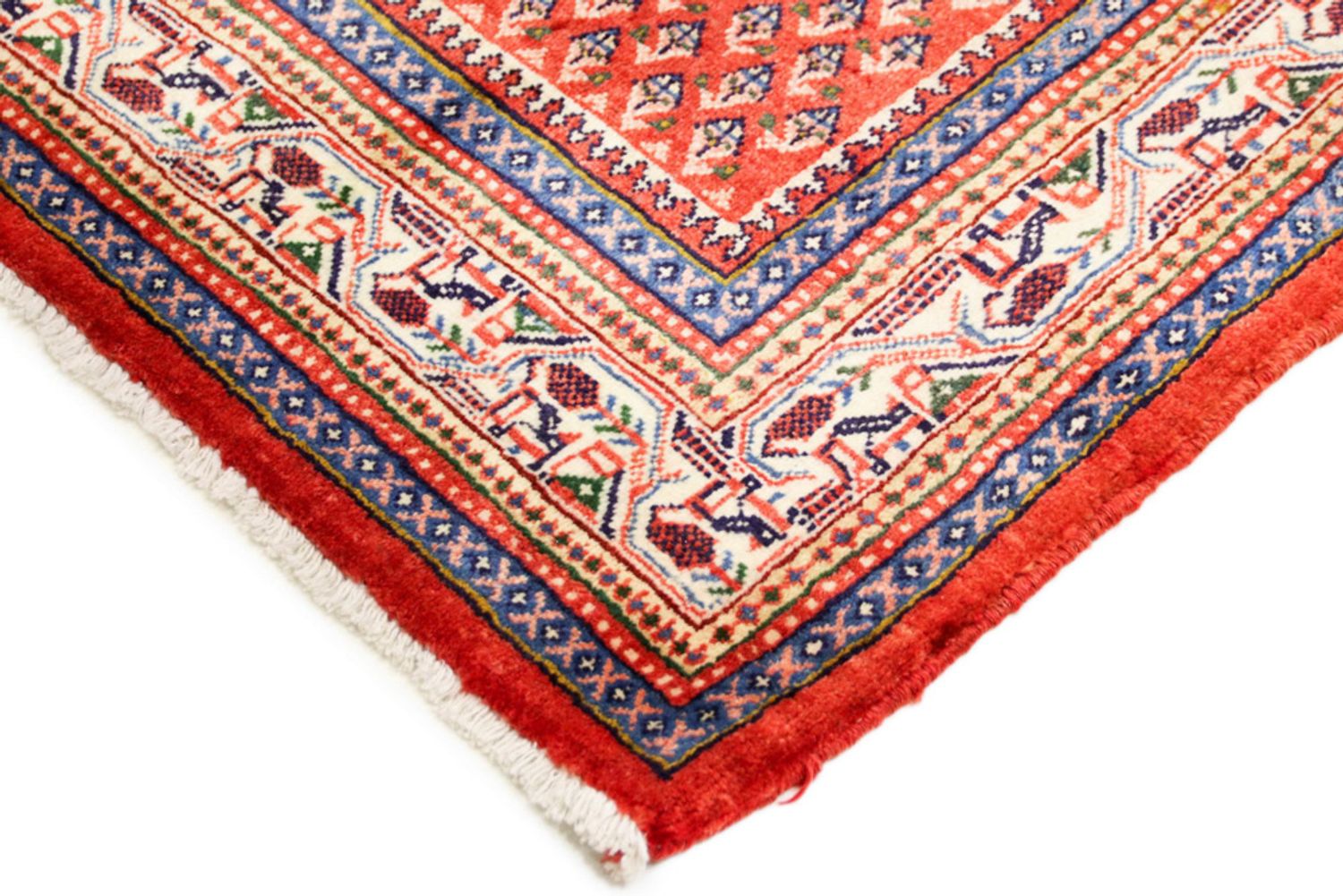 Perský koberec - Mir - 215 x 133 cm - rezavá