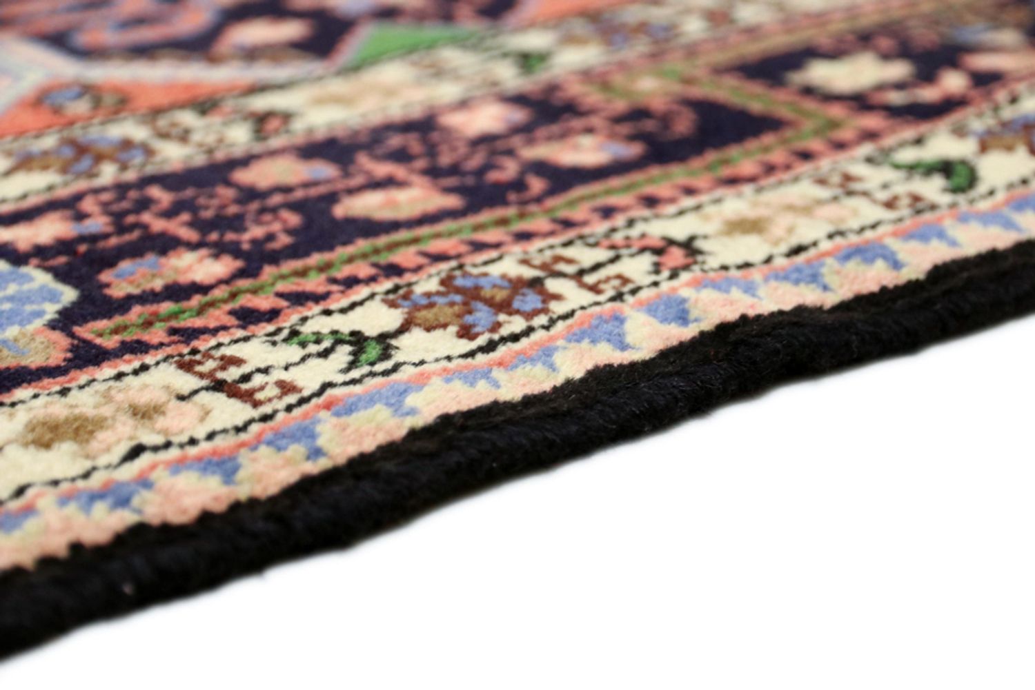 Alfombra persa - Nómada - 180 x 110 cm - azul oscuro