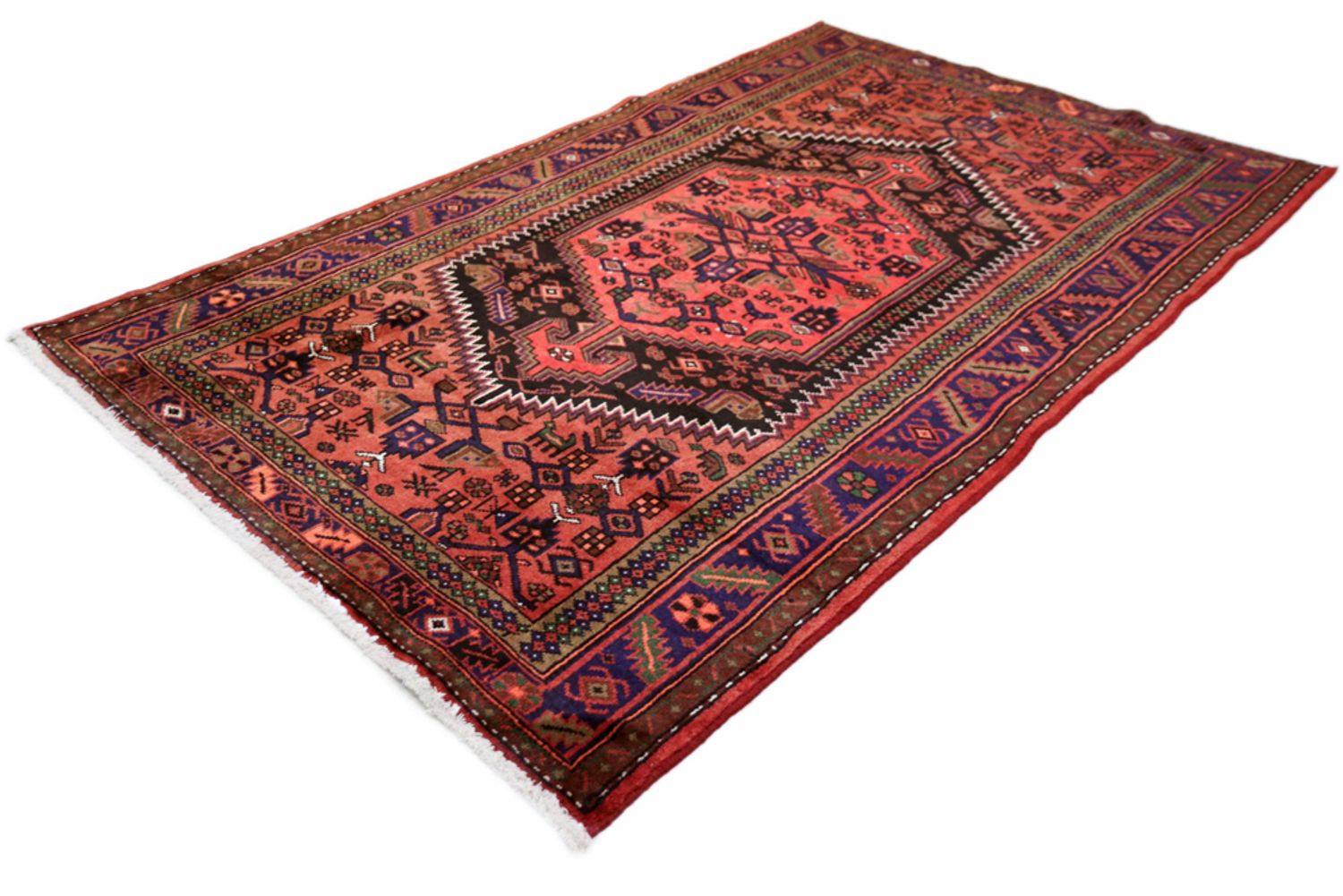 Alfombra persa - Nómada - 210 x 130 cm - óxido